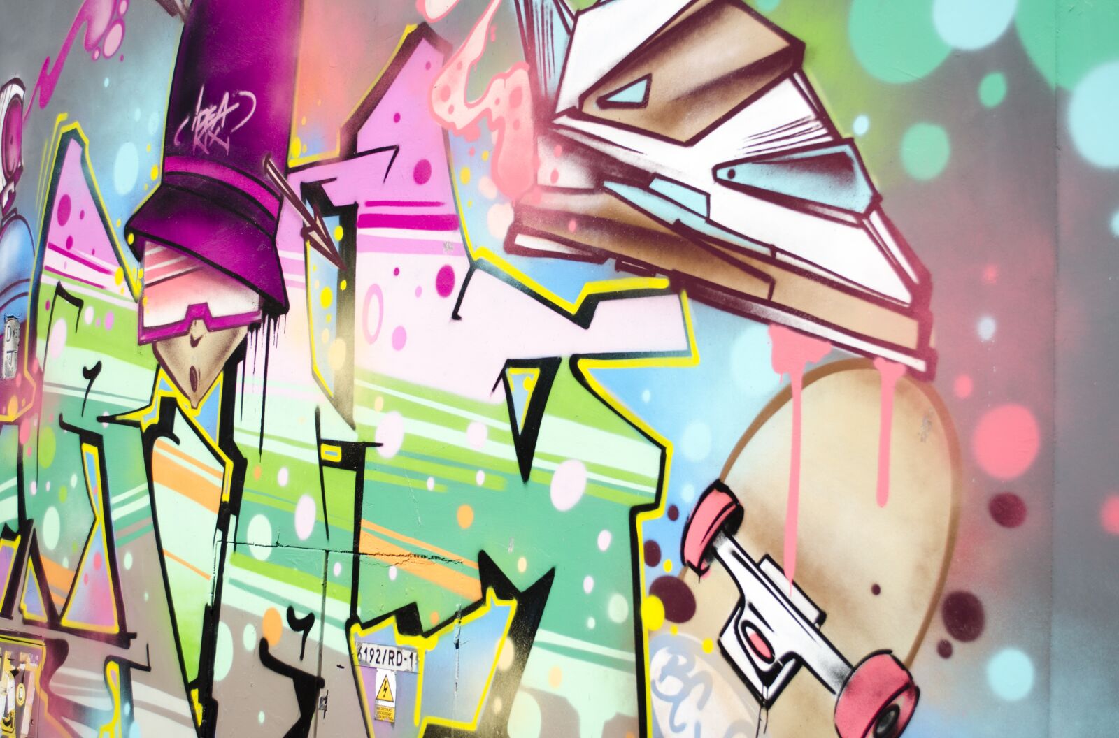 Nikon D5100 sample photo. Graffiti, wall, lake dusia photography