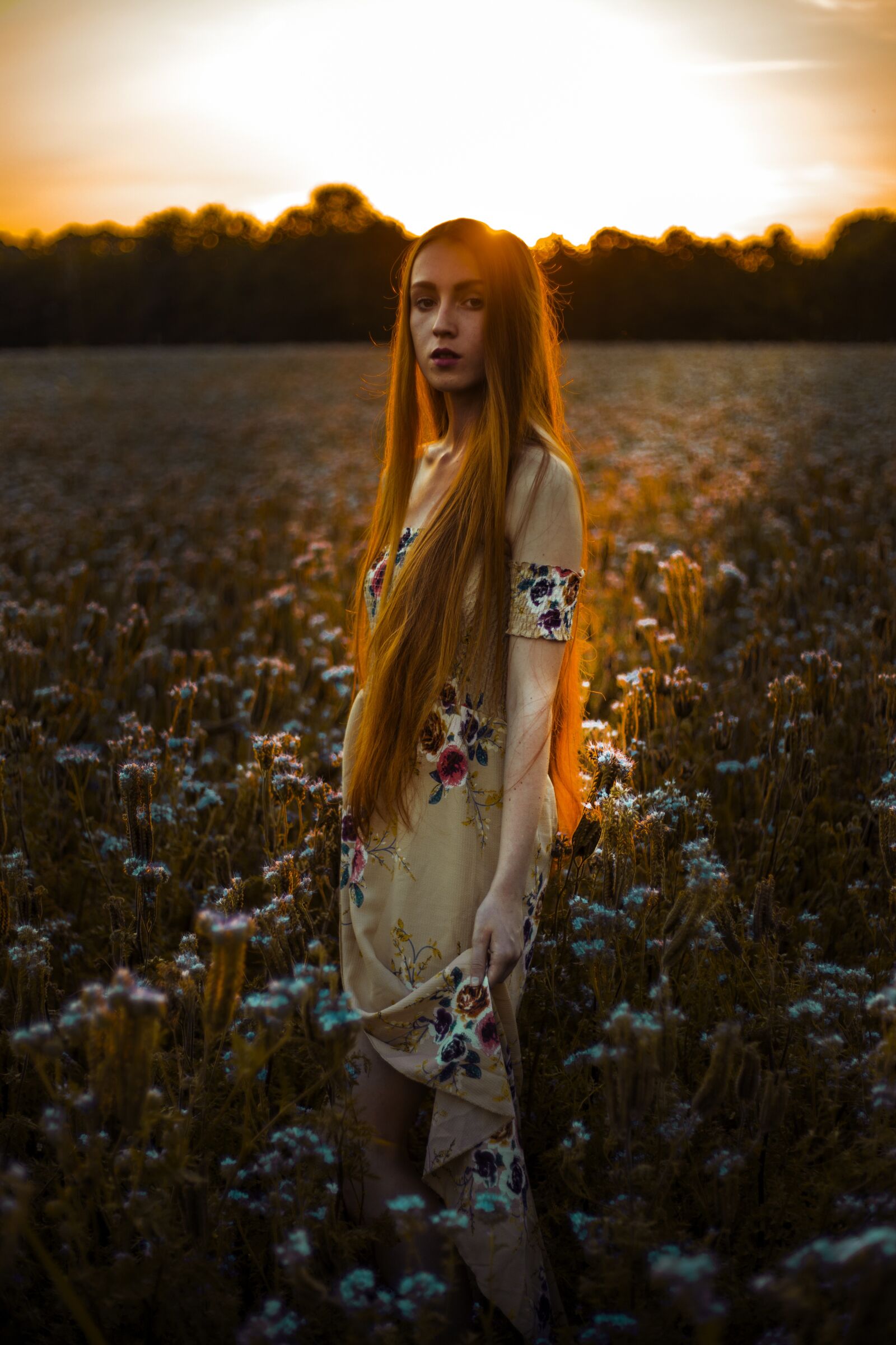 Canon EF 50mm F1.8 II sample photo. Girl, redhead, model photography