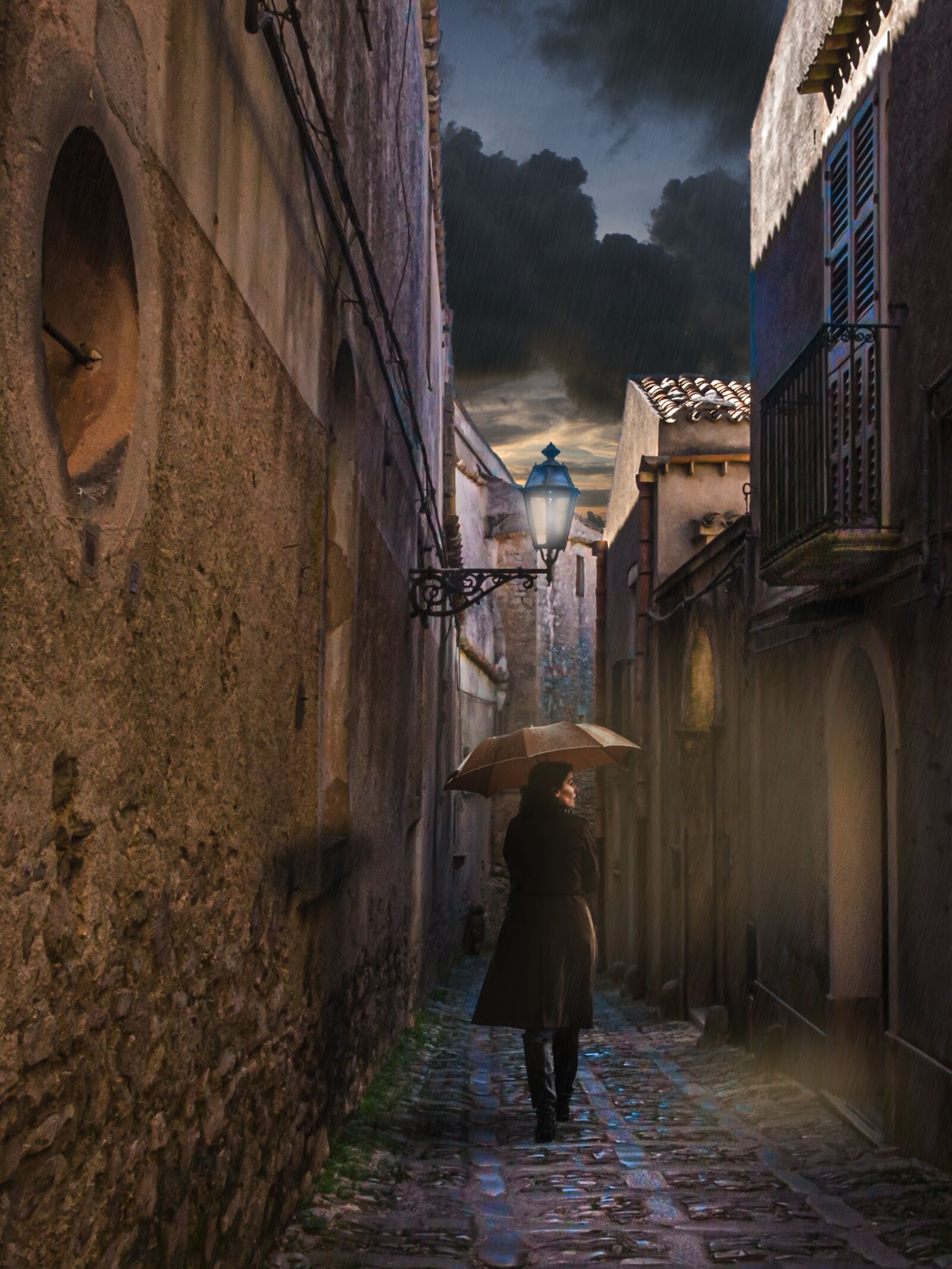 Sony SLT-A77 sample photo. Composing, woman, umbrella photography