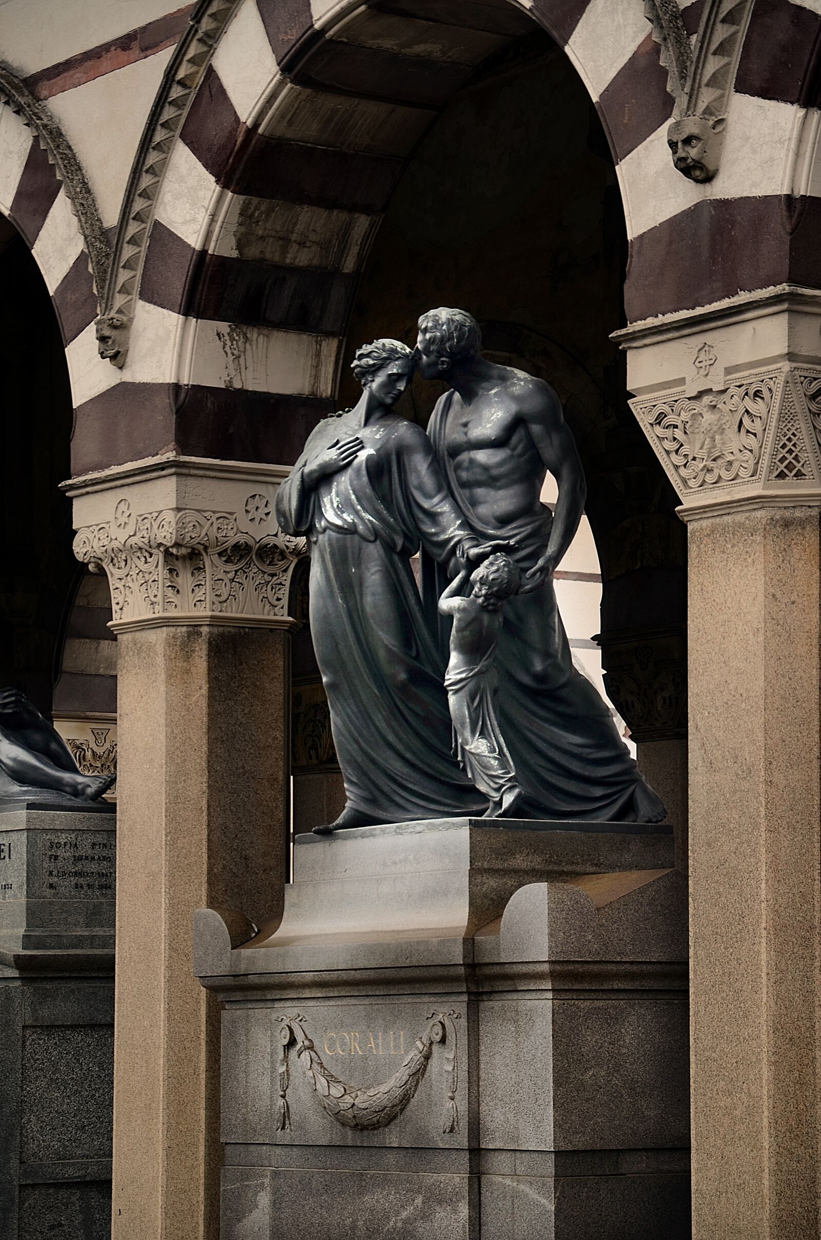 Nikon D7000 sample photo. Milan, monumental, cemetery photography