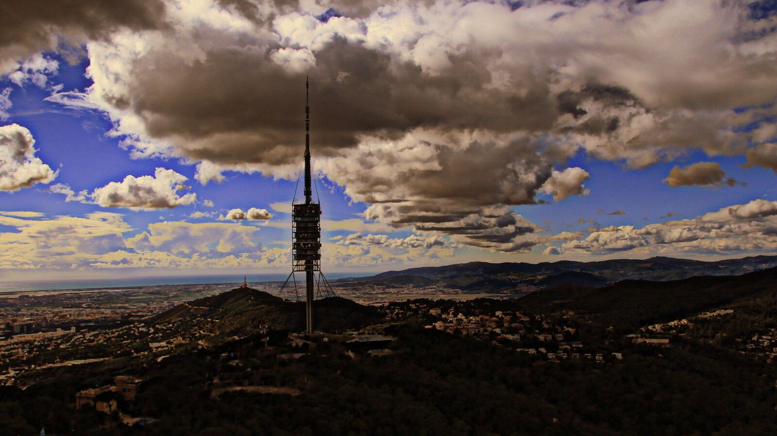 Canon EOS 7D Mark II sample photo. View, barcelona, panorama of photography