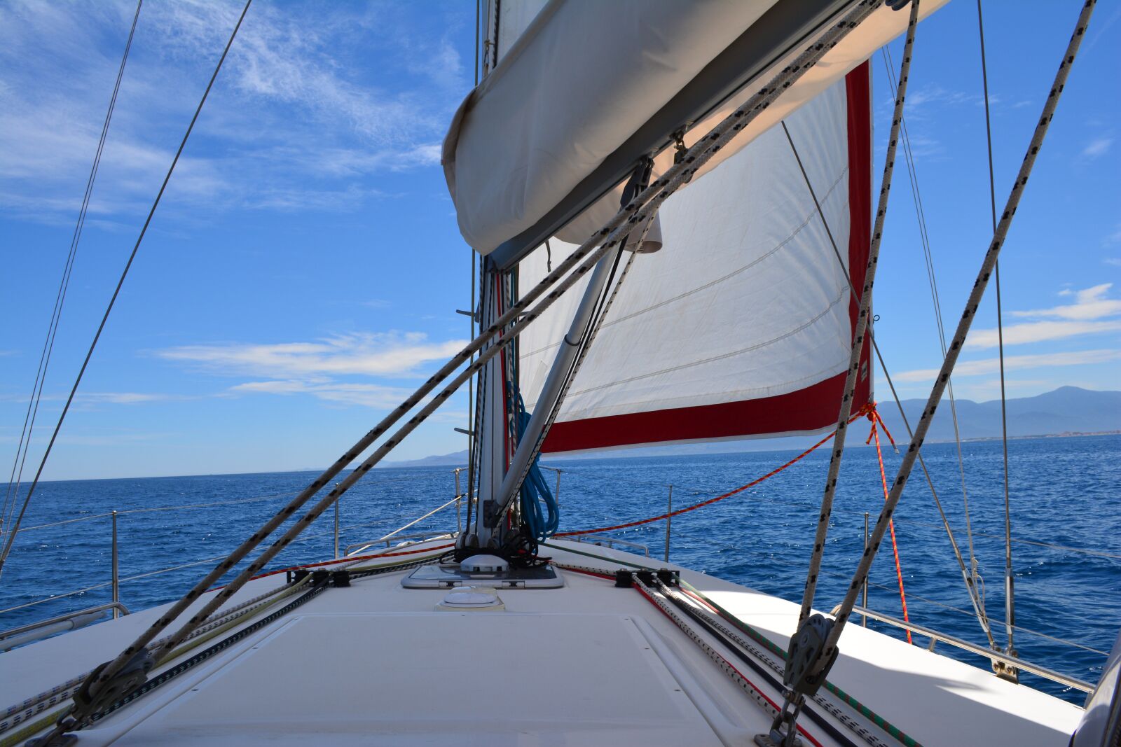 Nikon D5200 sample photo. Sails, mast, bow photography