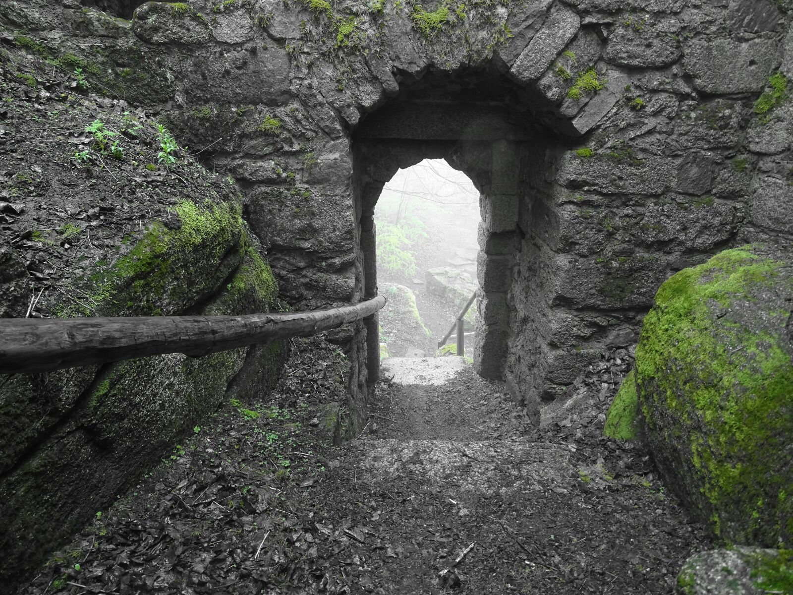 Sony Cyber-shot DSC-HX400V sample photo. Castle, ruin, output photography