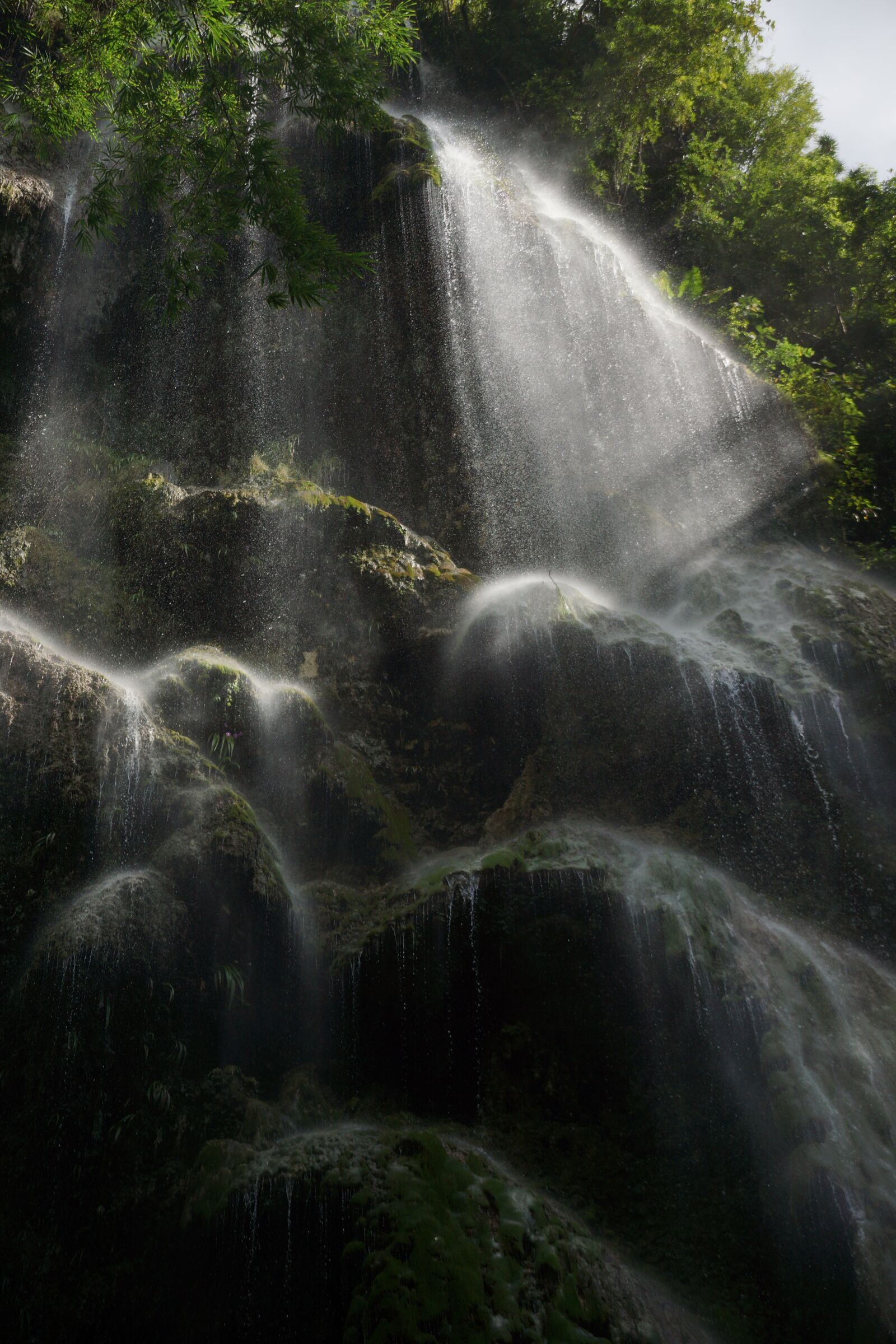 Sony SLT-A77 + Sony DT 18-135mm F3.5-5.6 SAM sample photo. Waterfall, rainforest, nature photography