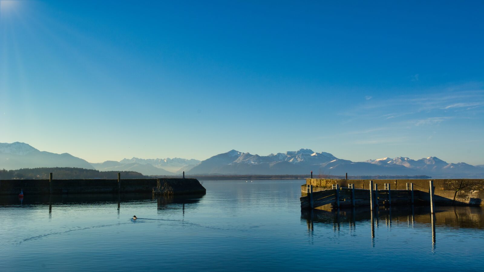 Nikon D7100 sample photo. Landscape, upper bavaria, chiemsee photography