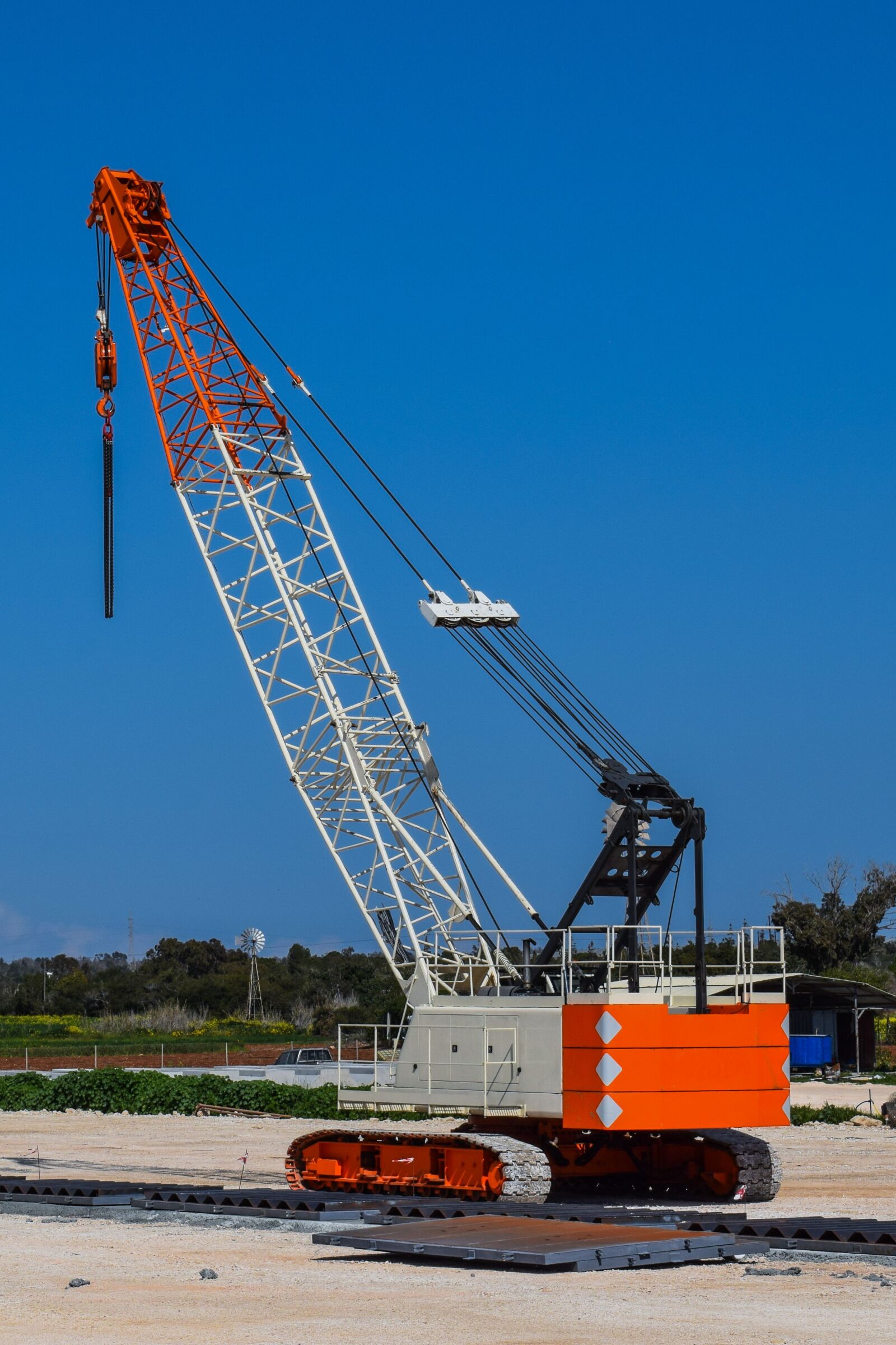 Nikon D3300 sample photo. Crane, construction site, construction photography