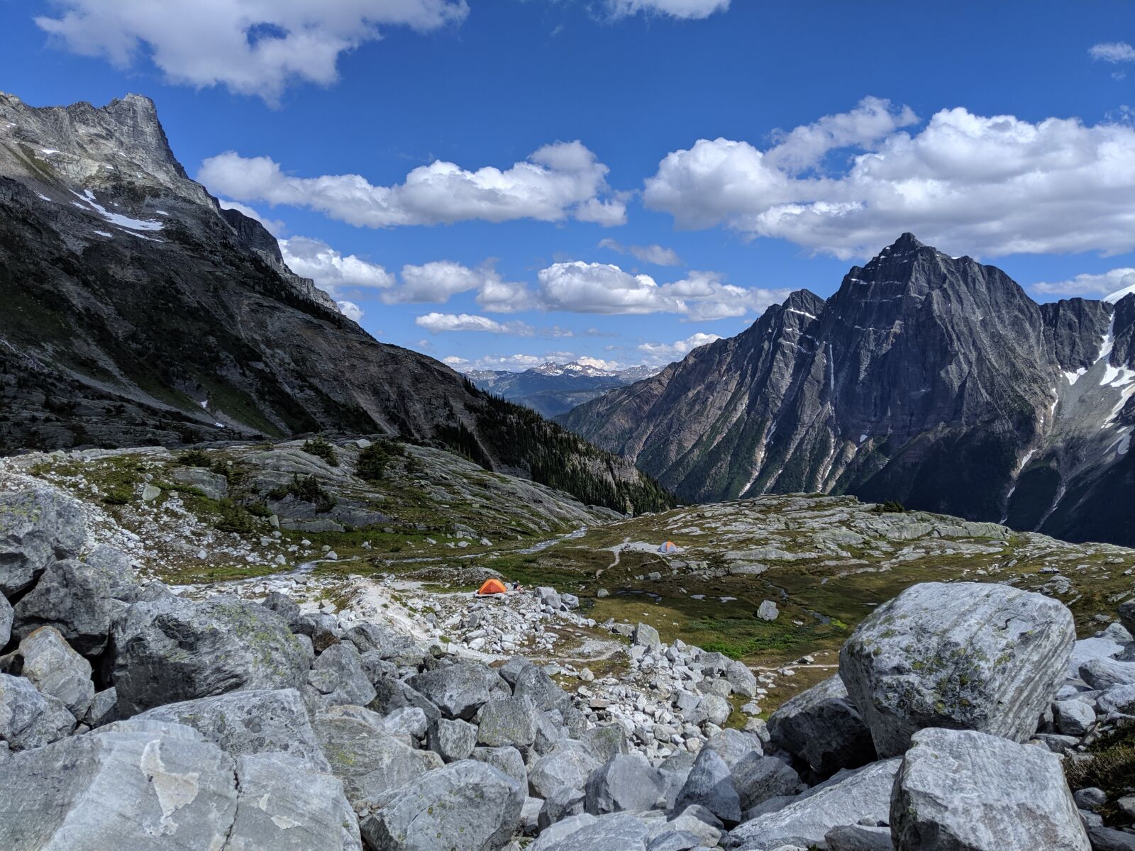 Google Pixel 3 sample photo. Glacier national park, campsite photography