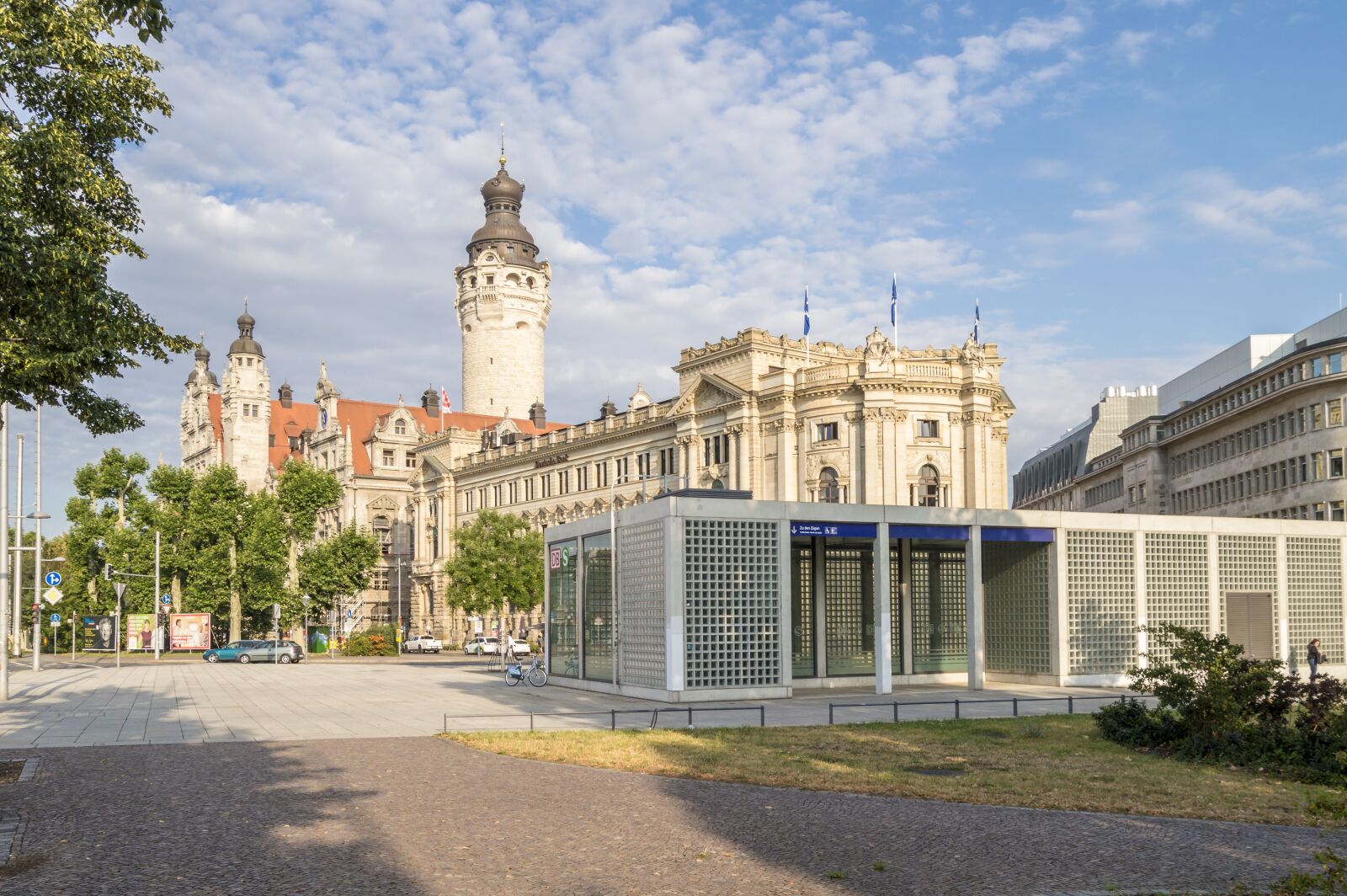 Nikon D3200 sample photo. Wilhelm-leuschner-platz, leipzig, city photography