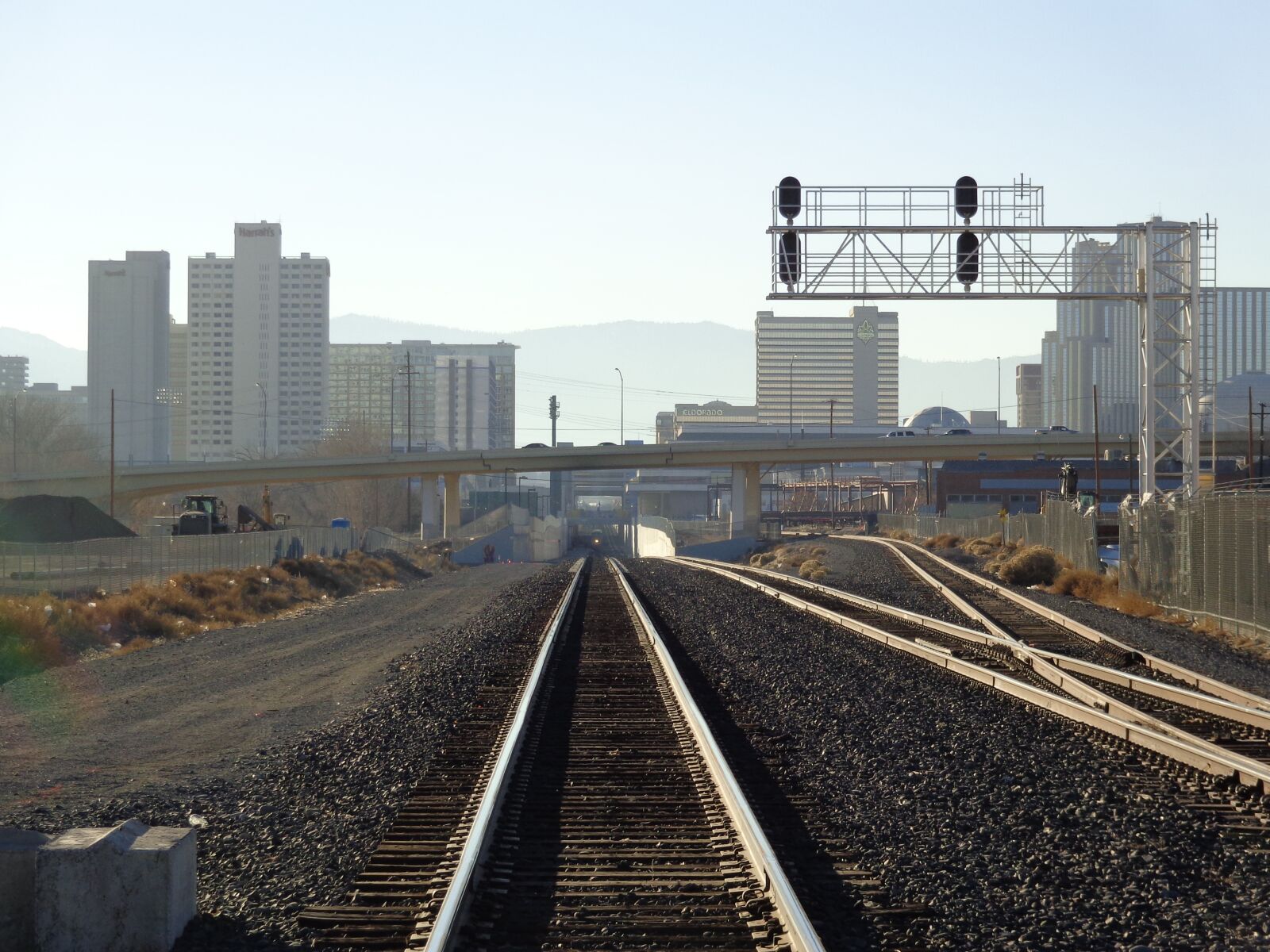 Sony Cyber-shot DSC-W690 sample photo. Railroad, tracks, transportation photography