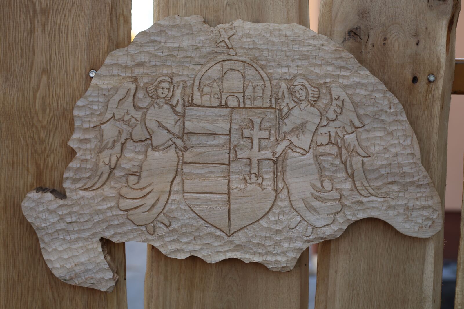 Canon EF 50mm F1.8 II sample photo. Coat of arms, show photography