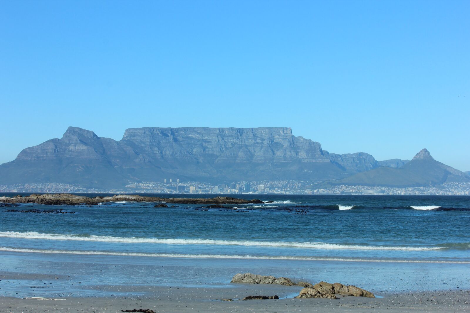 Canon EOS 600D (Rebel EOS T3i / EOS Kiss X5) sample photo. Table mountain, seaside, cape photography