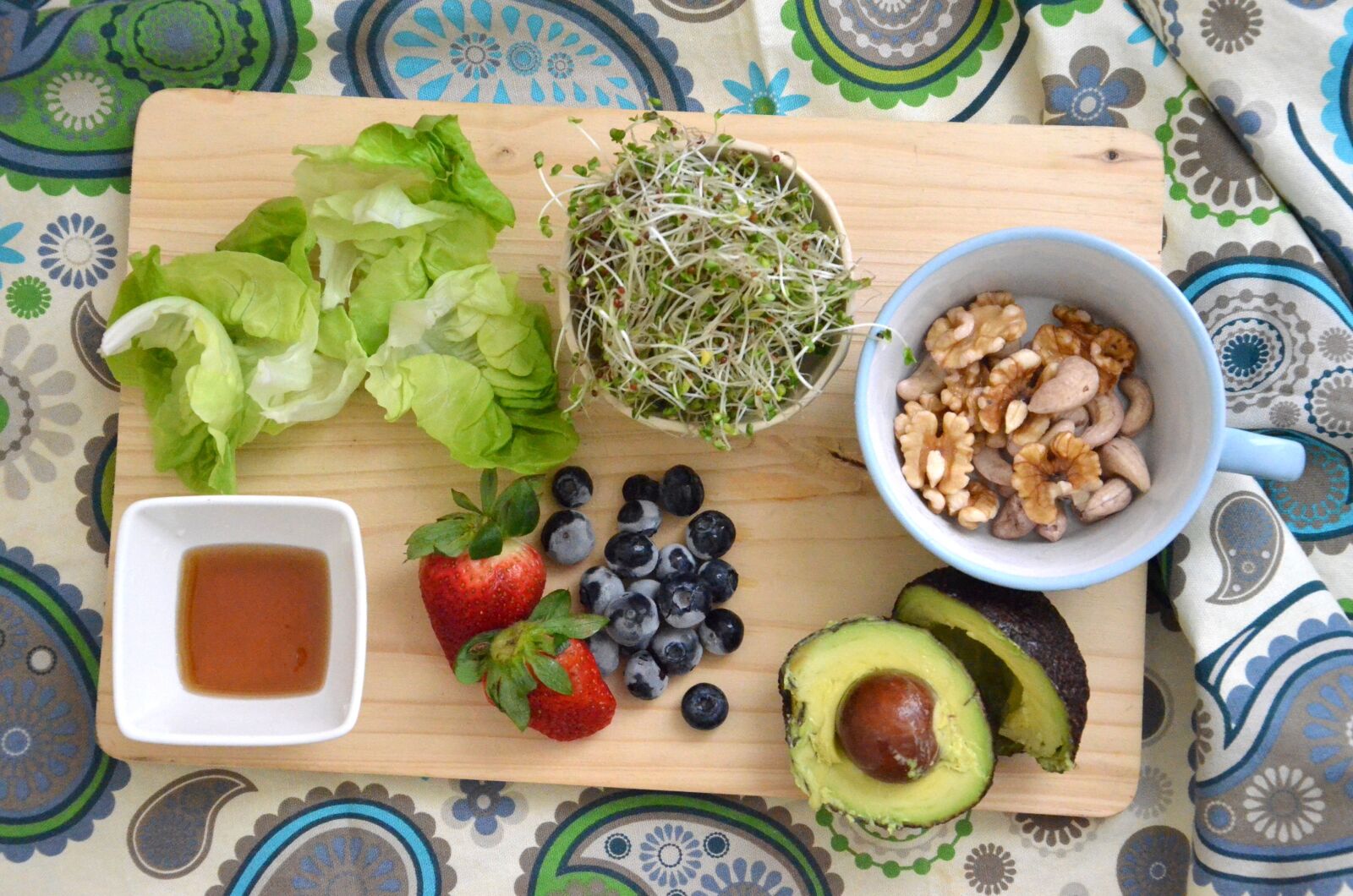 Nikon D7000 sample photo. Broccoli sprouts, super food photography