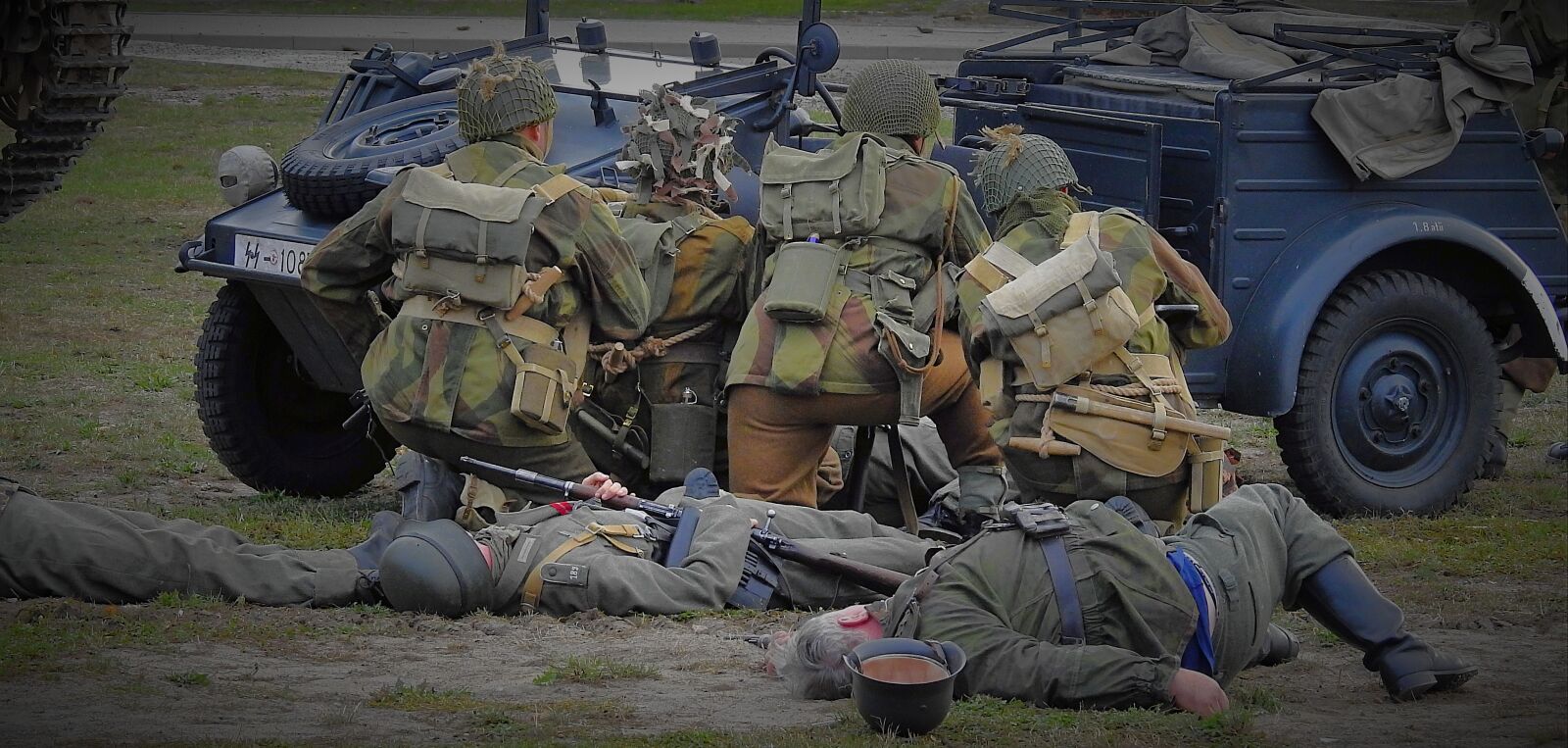 Nikon Coolpix P900 sample photo. The war, staging, history photography