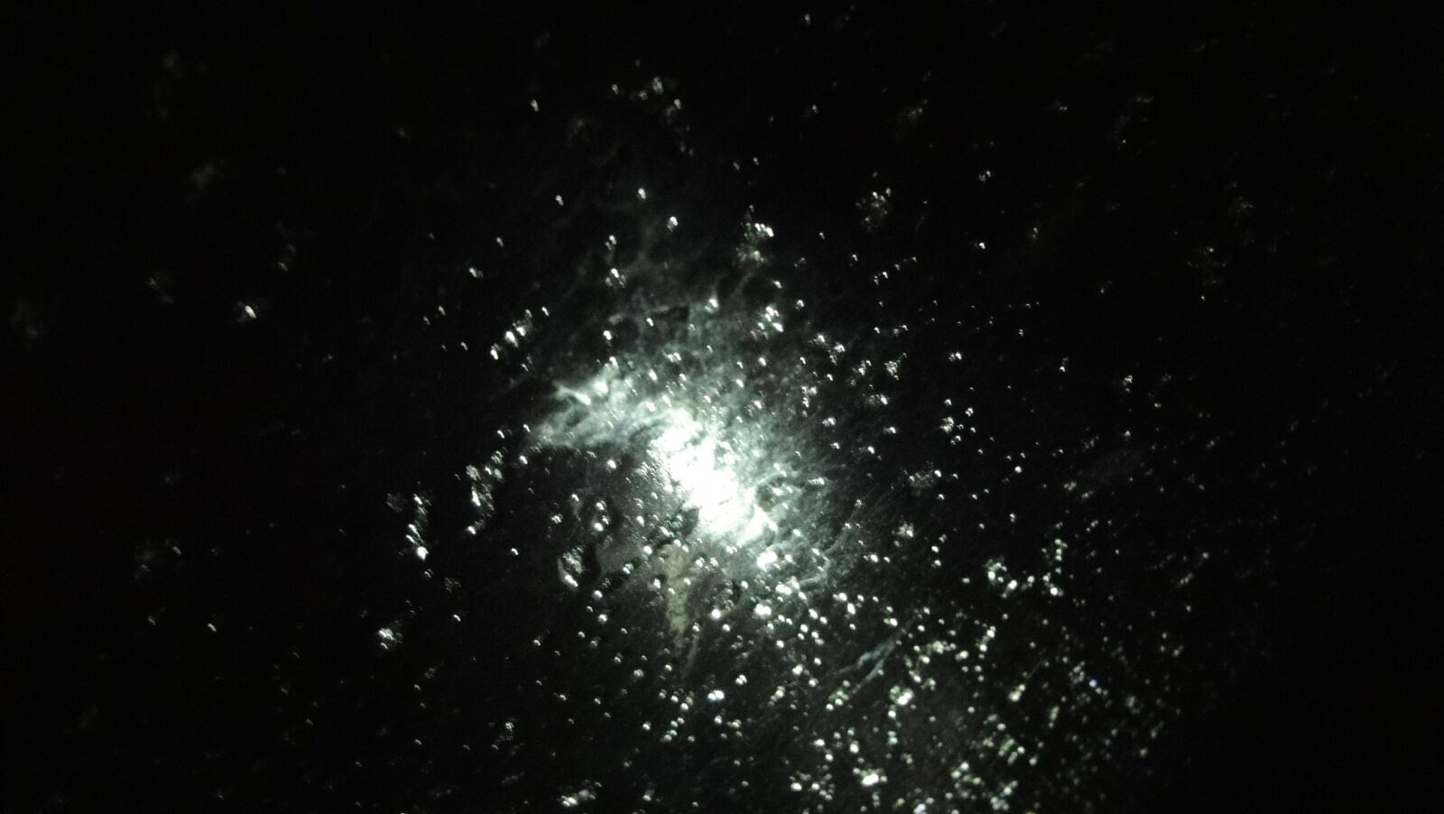 Sony Cyber-shot DSC-WX1 sample photo. Galaxy, lamp, rain, window photography