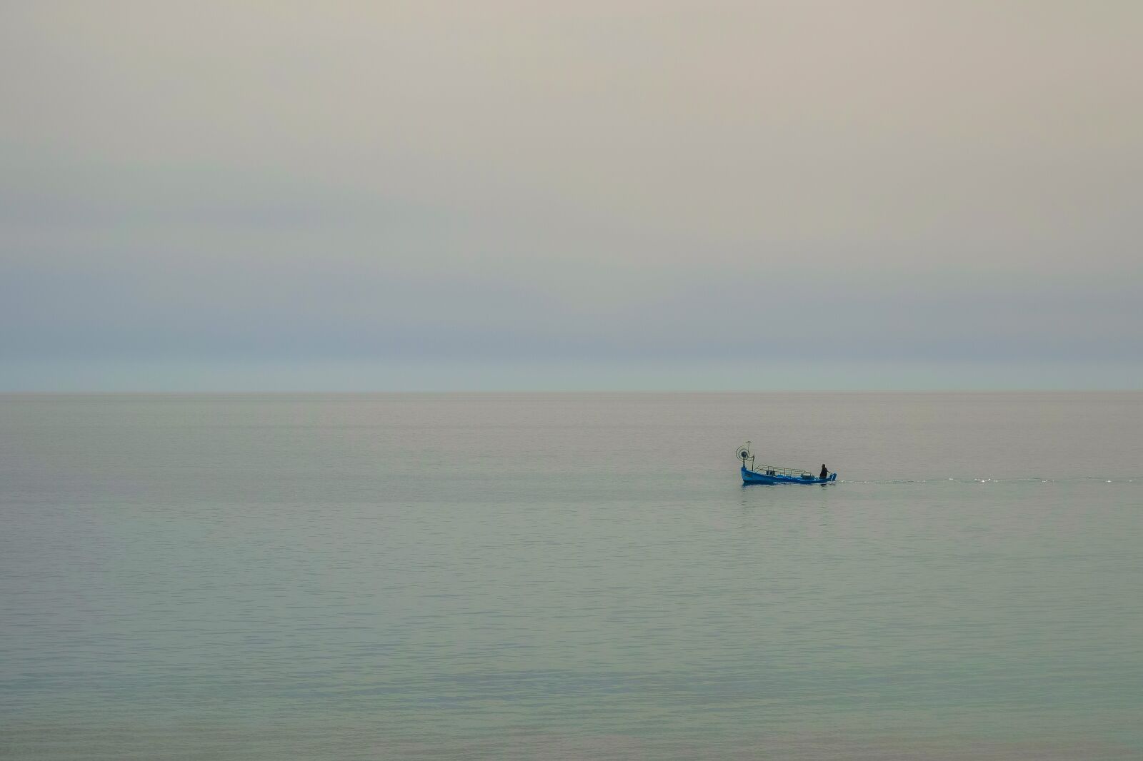 Nikon D3300 sample photo. Sea, fog, dawn photography