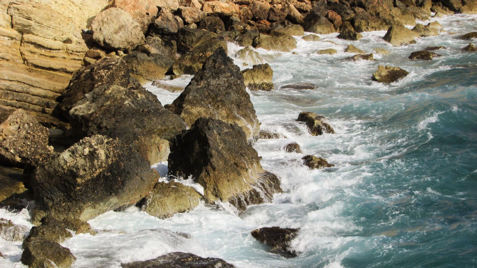Canon PowerShot SX400 IS sample photo. Cyprus, ayia napa, rocky photography