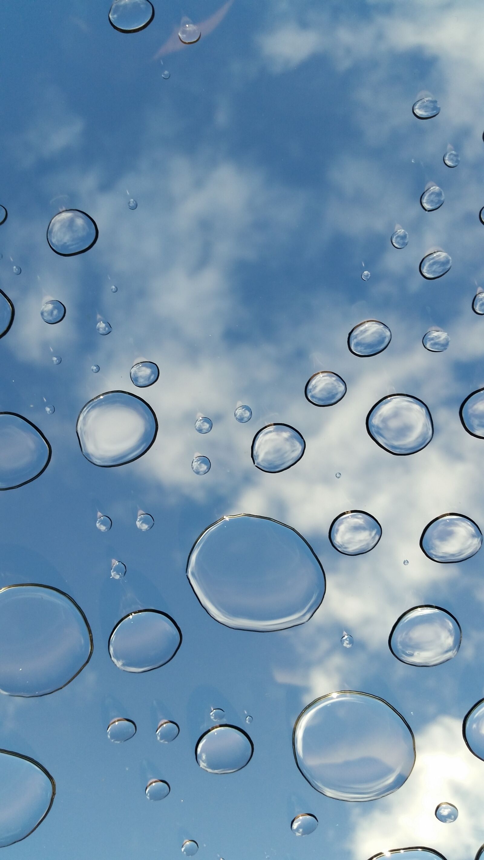 Samsung Galaxy S5 sample photo. Drip, water, sky photography
