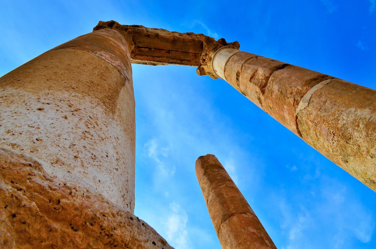 Nikon D5100 sample photo. Ruins, sky, stone photography