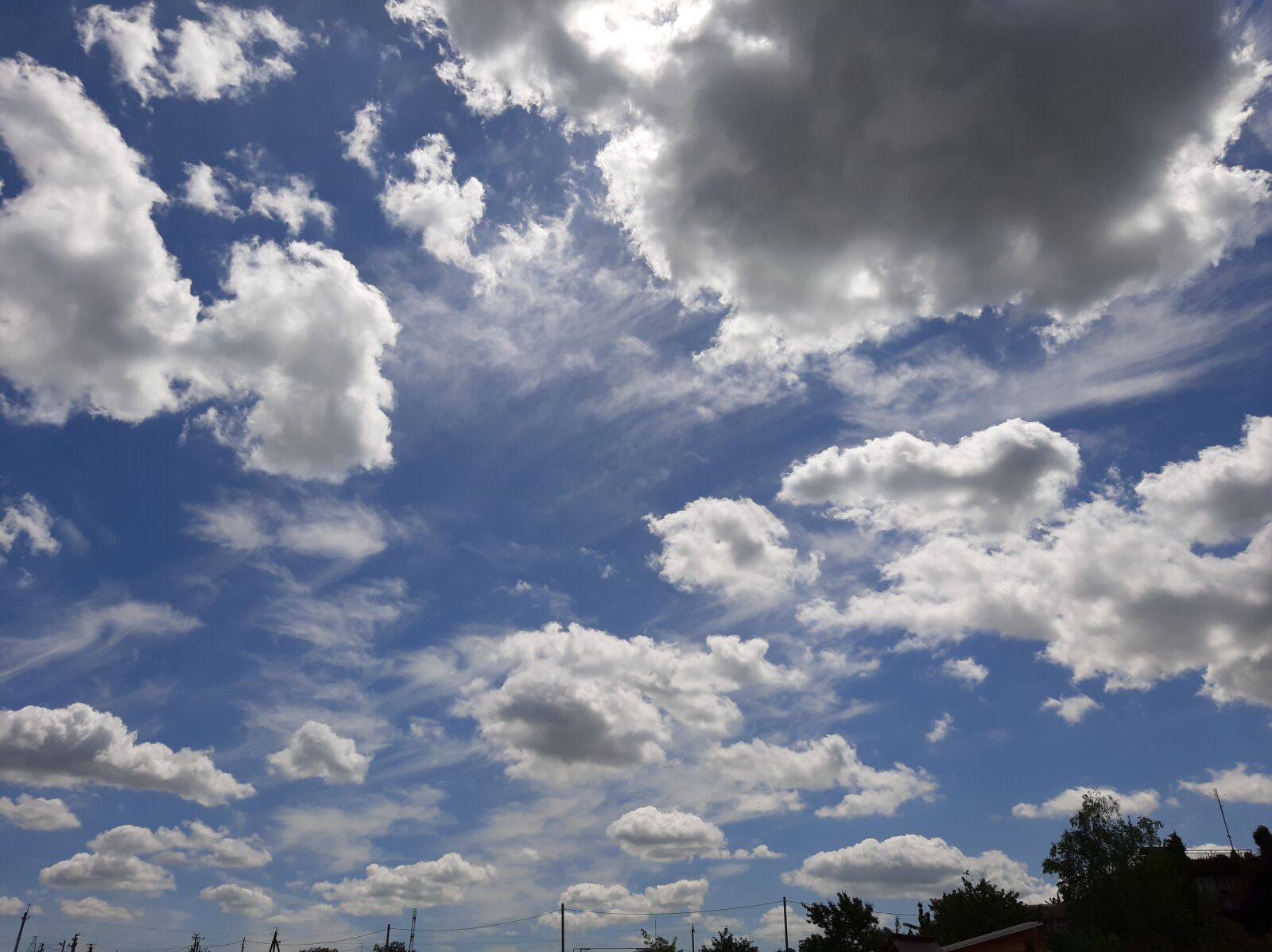 Samsung Galaxy A50 sample photo. Sky, spring, clouds photography