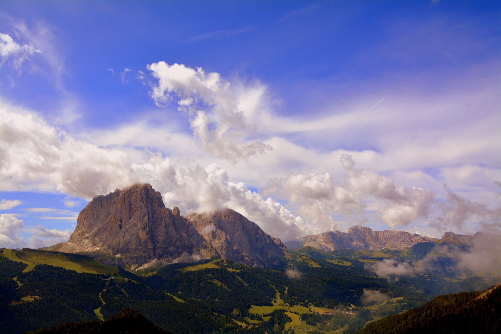 Nikon D7100 sample photo. Dolomites, chain, mountains photography