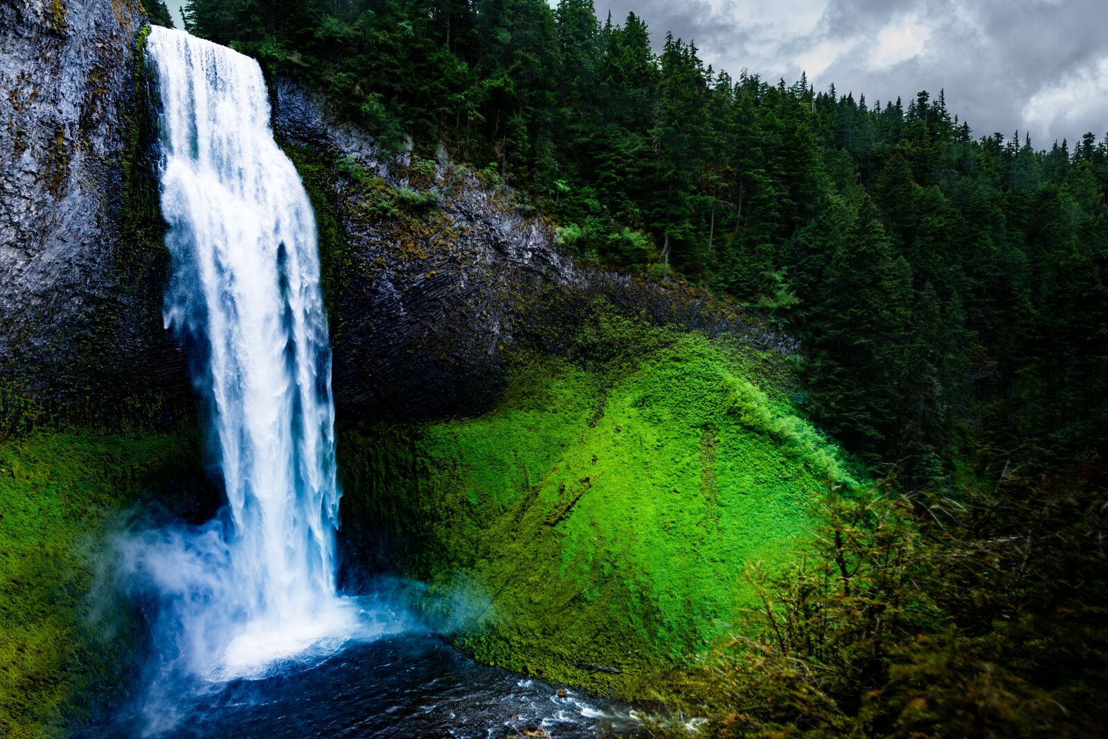 Nikon D750 sample photo. Cascade, fall, landscape photography