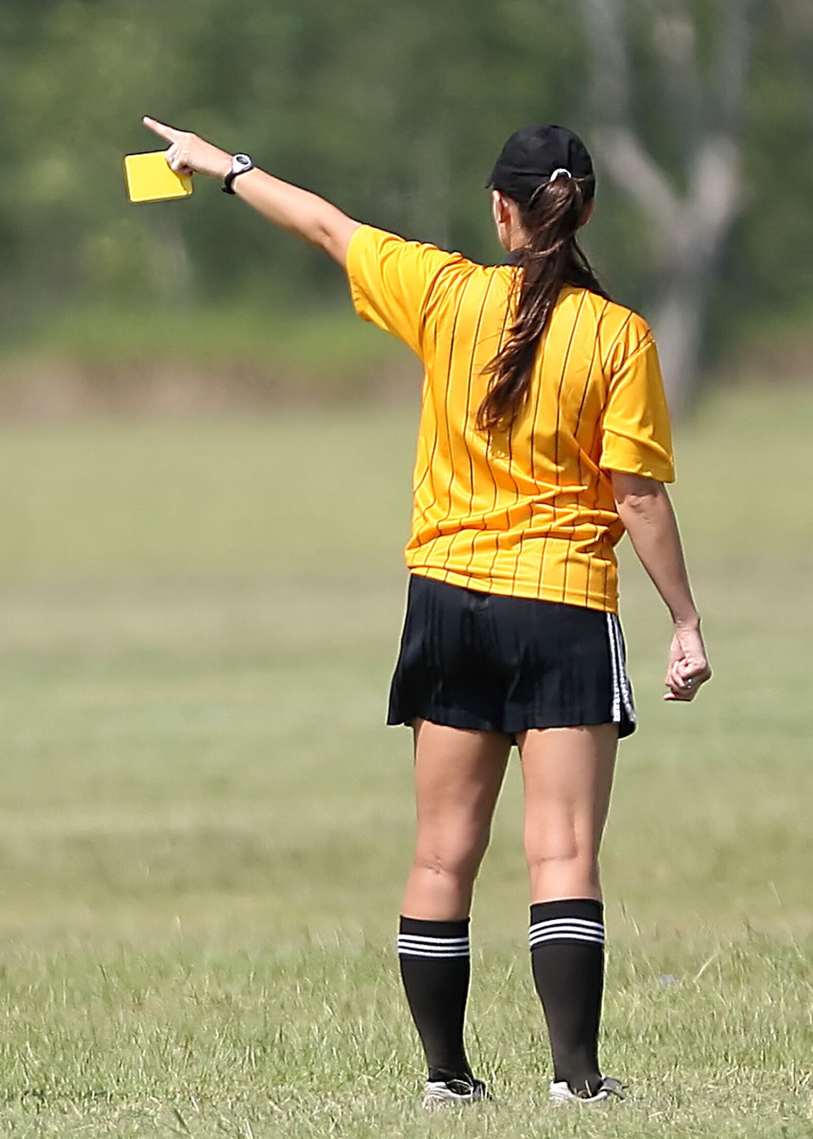 Canon EOS 30D sample photo. Soccer, referee, female photography