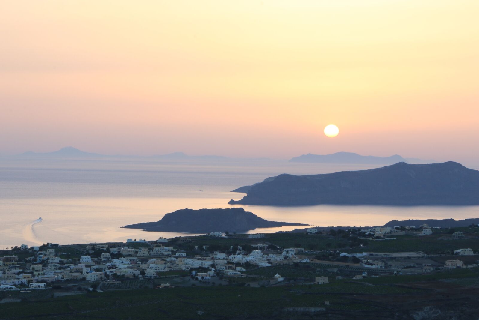 Canon EOS 70D sample photo. Santorini, sunset, greece photography