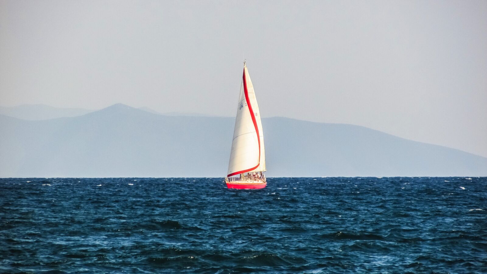 Canon PowerShot SX400 IS sample photo. Sailboat, sailing, sea photography