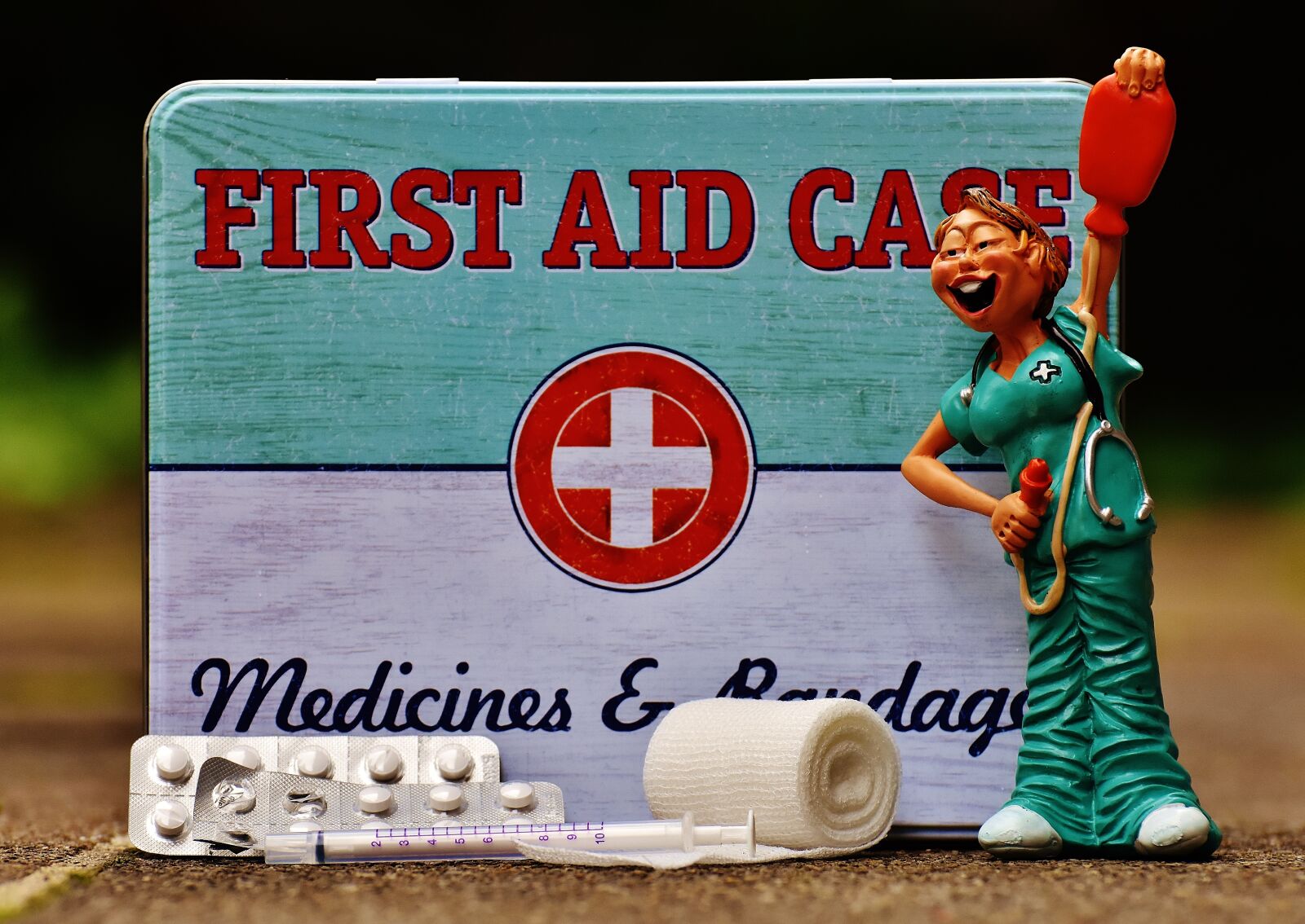 Nikon D7200 sample photo. First aid, nurse, funny photography