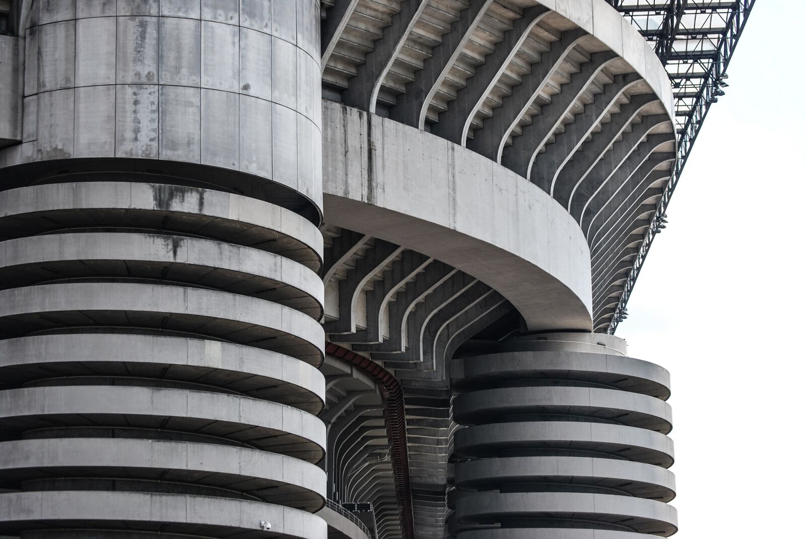 Nikon D60 sample photo. Stadium, milan, italy photography