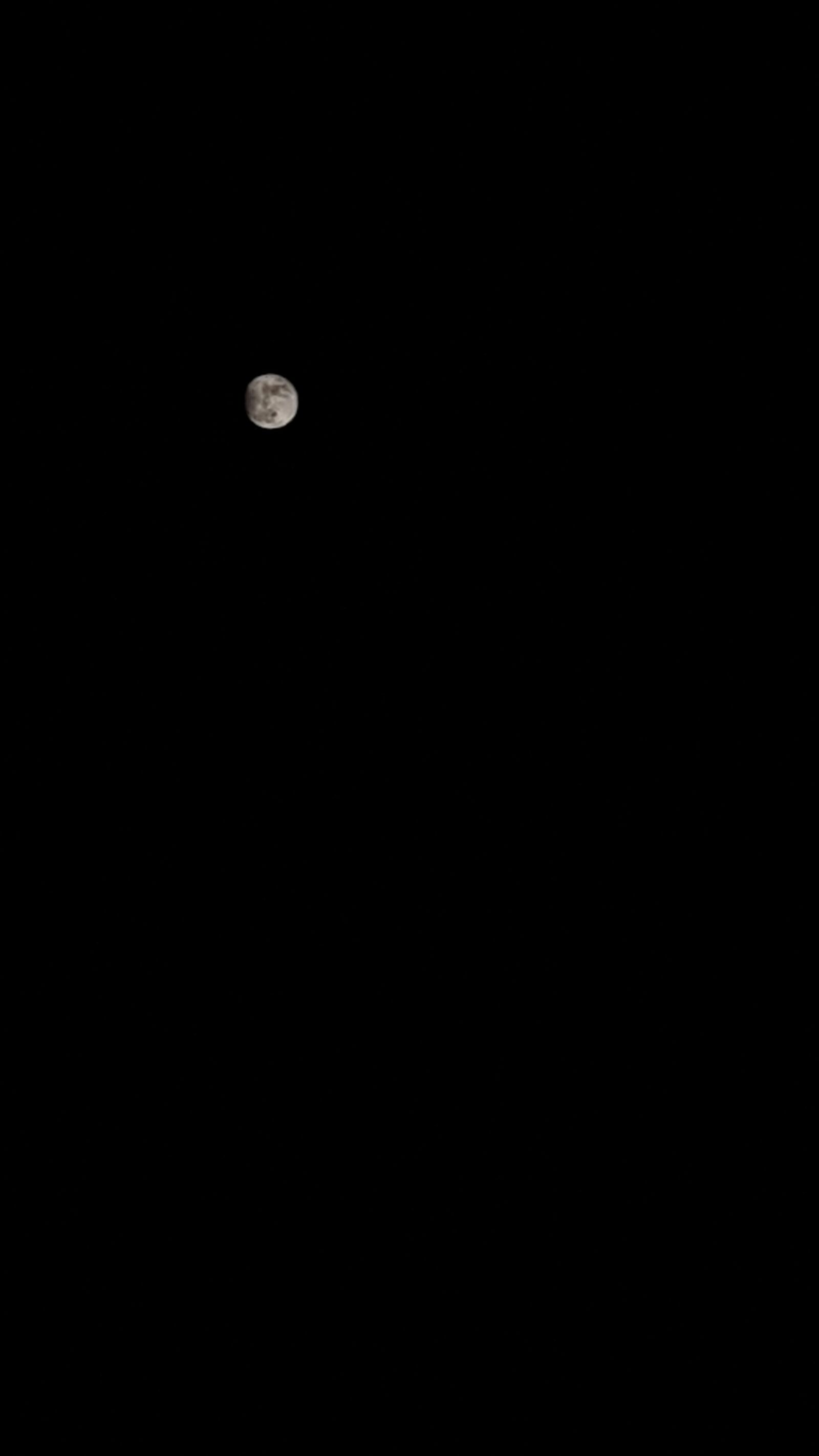 Samsung GALAXY S6 edge sample photo. Moon, night, nature photography