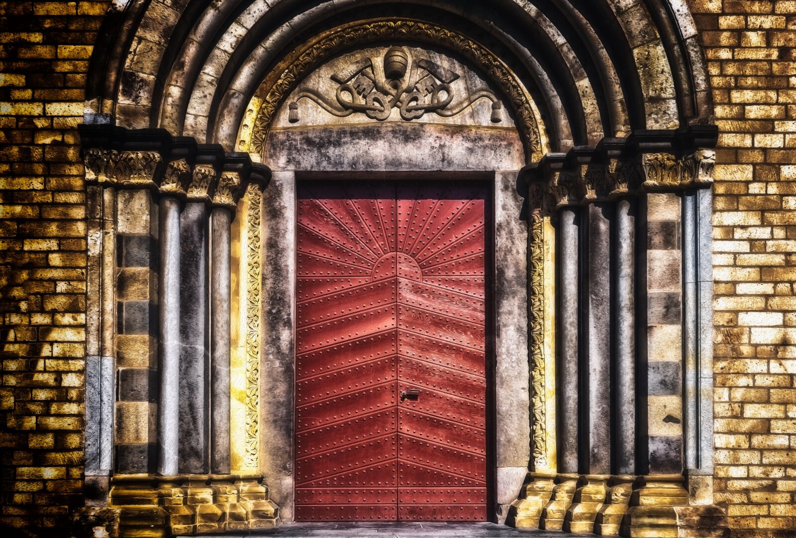 Nikon D3300 sample photo. Goal, gate, portal photography