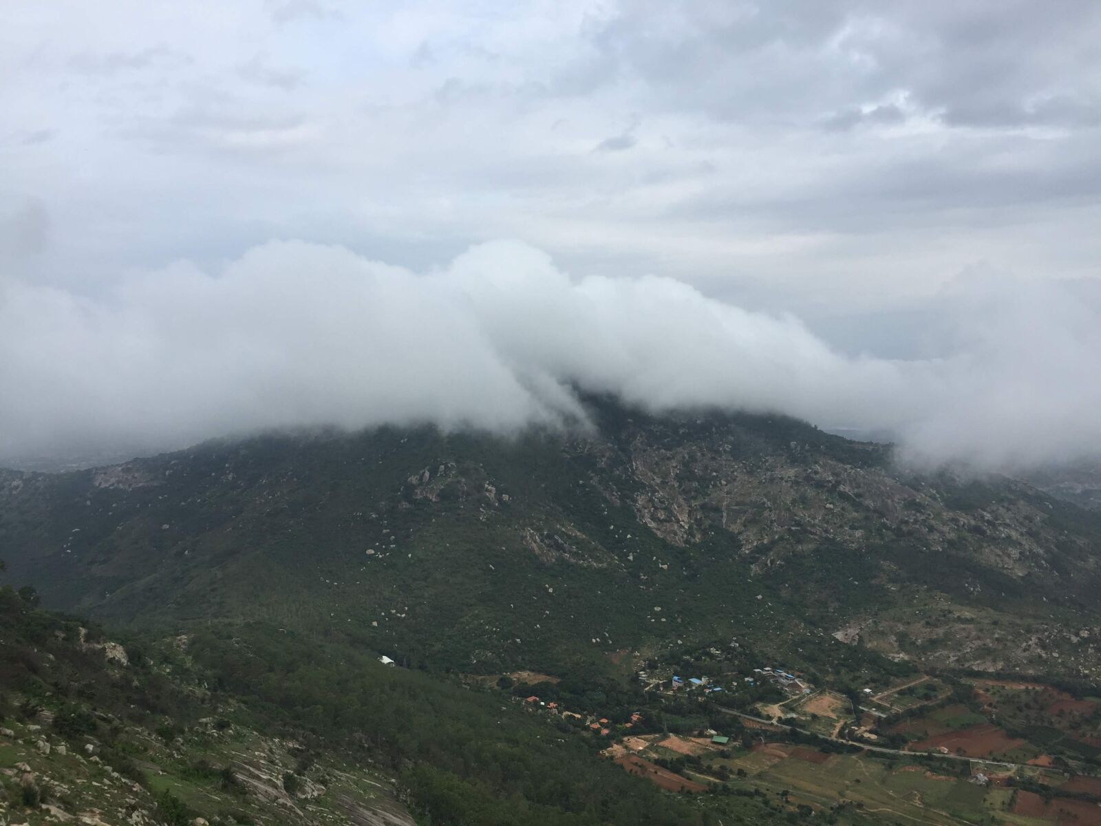 iPhone 6 back camera 4.15mm f/2.2 sample photo. Clouds, mountain, hill photography
