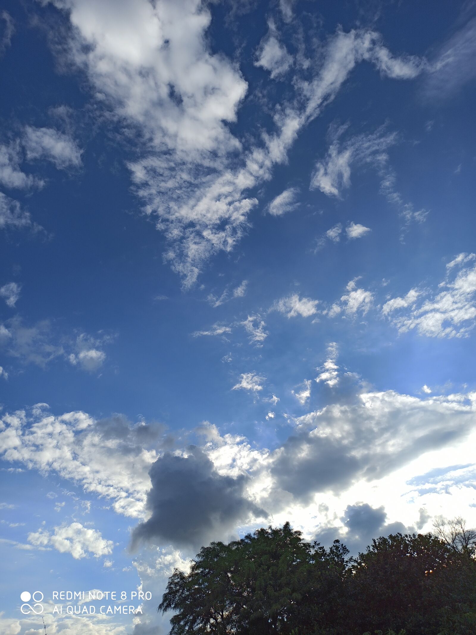 Xiaomi Redmi Note 8 Pro sample photo. Blue sky, cloud, nature photography