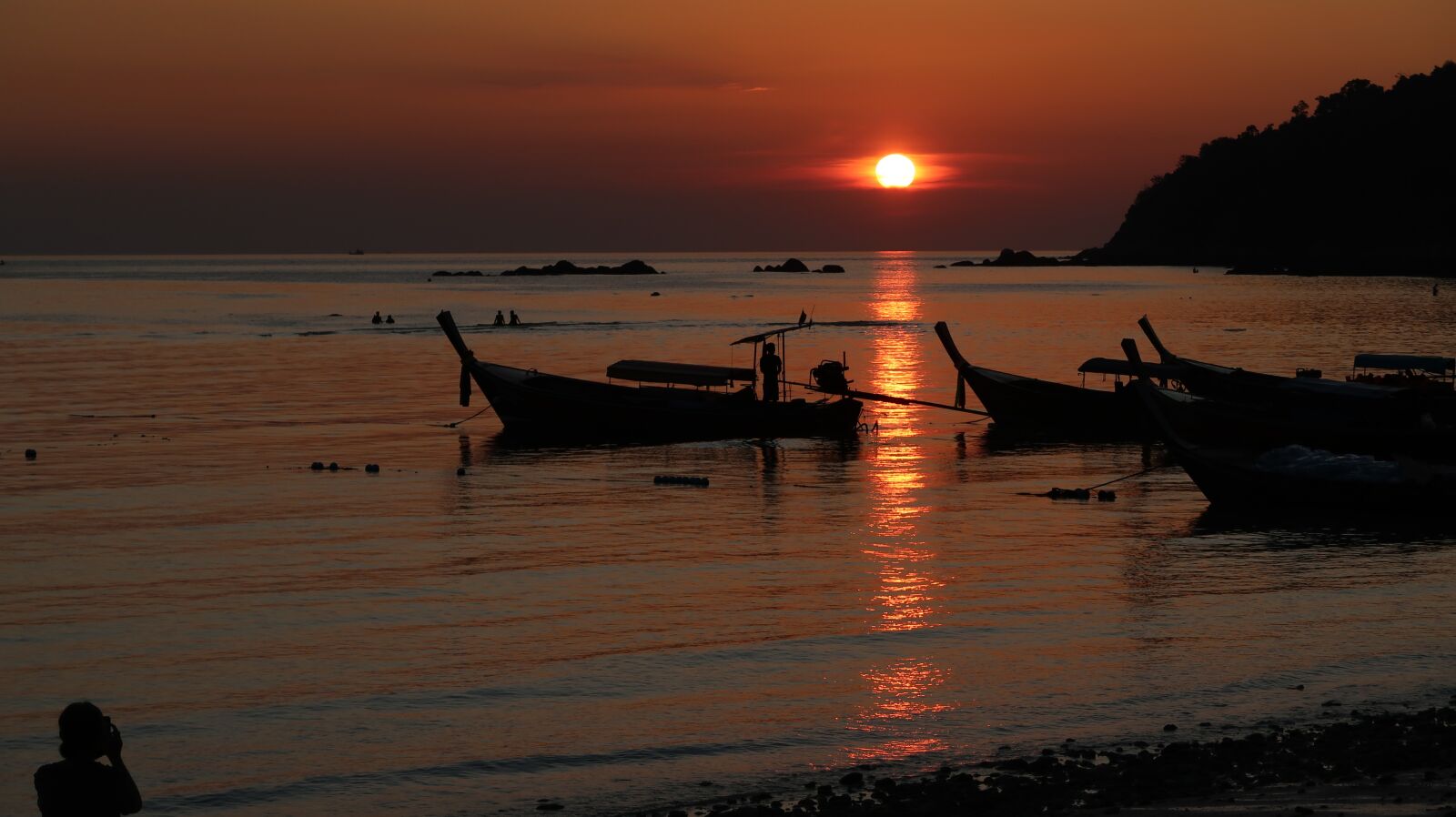 Canon PowerShot G7 X Mark II sample photo. Sunset, thailand, beach photography