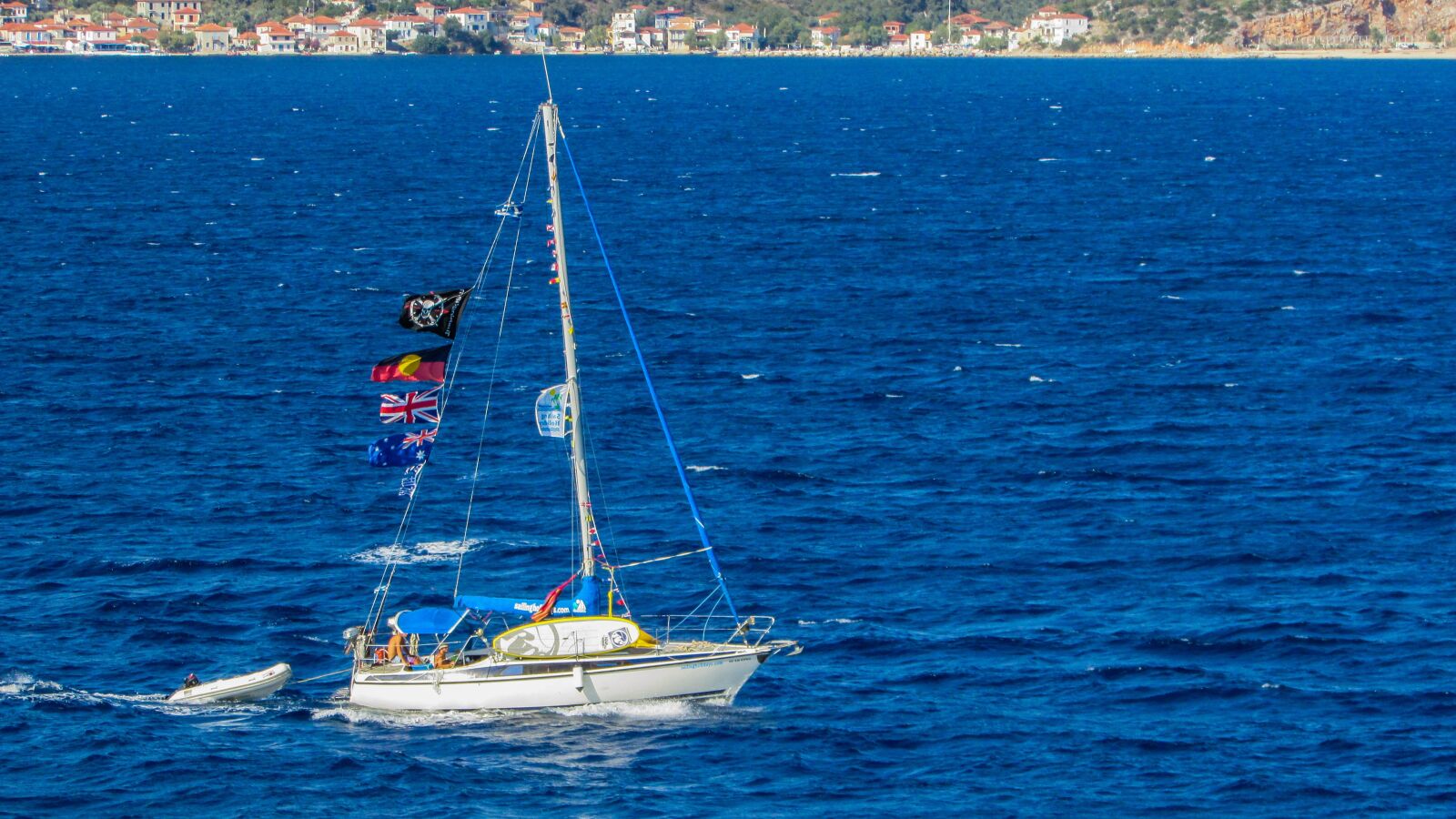 Canon PowerShot SX400 IS sample photo. Sailboat, sea, boat photography