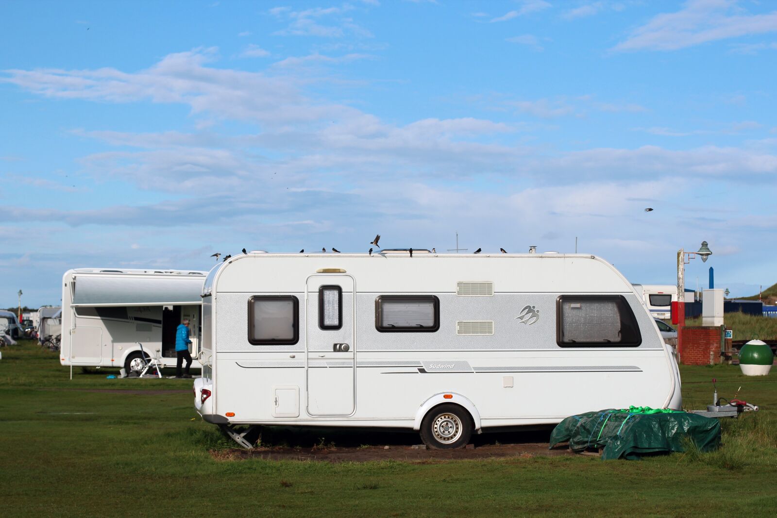 Canon EOS 600D (Rebel EOS T3i / EOS Kiss X5) sample photo. Caravan, camping, campsite photography