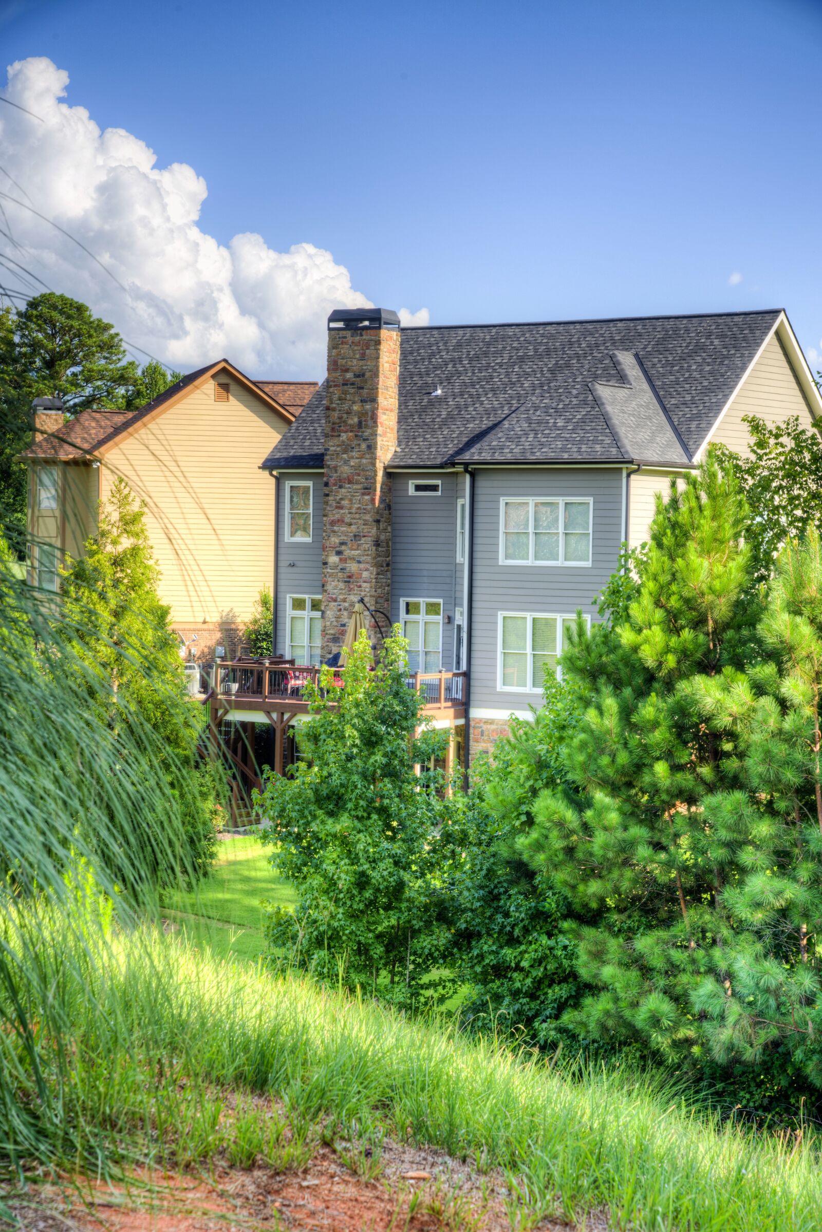 Nikon D610 sample photo. Houses, neighbourhood, landscape photography