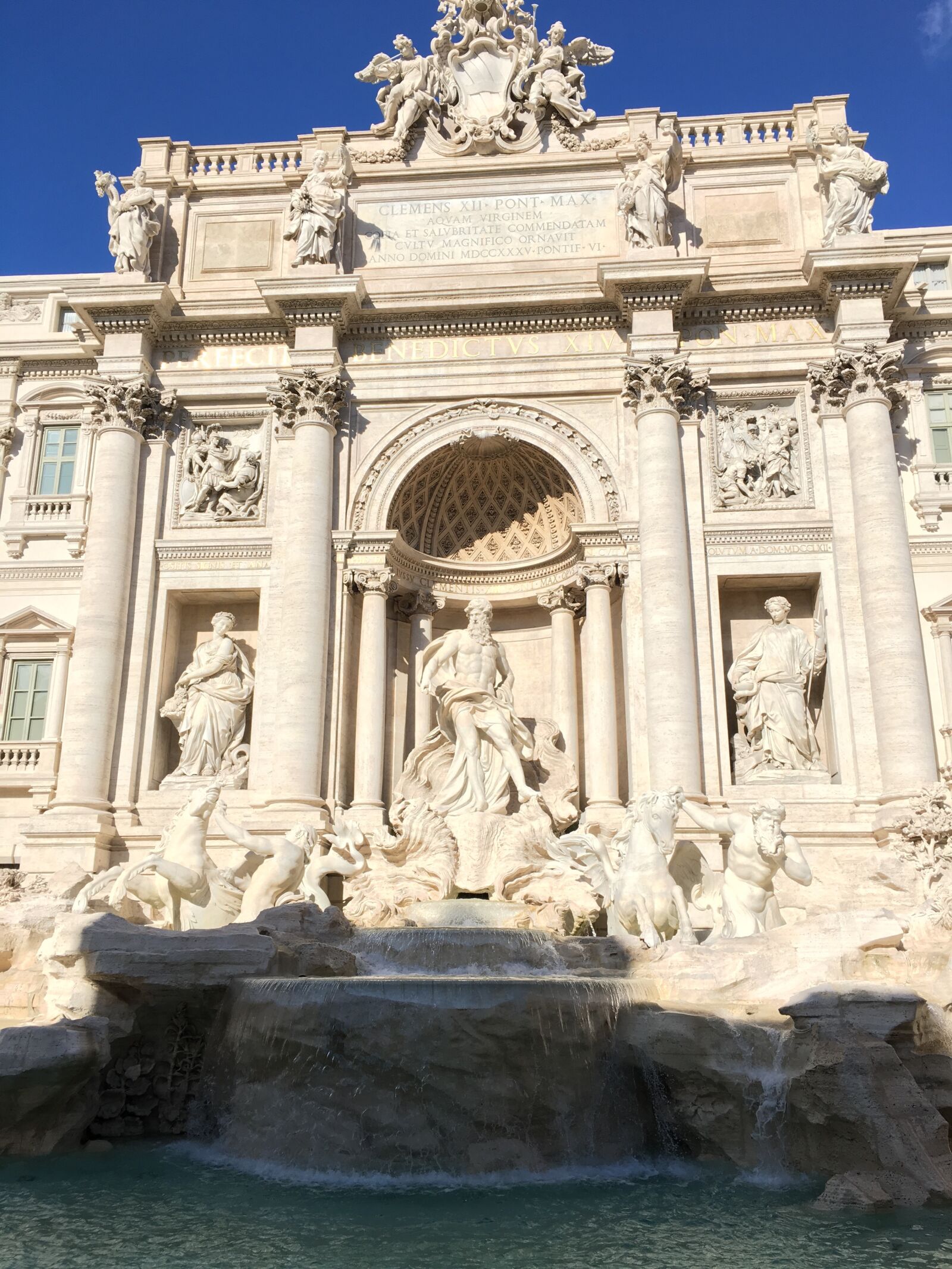 Apple iPhone 6s sample photo. Trevi fountain, rome, fontana photography