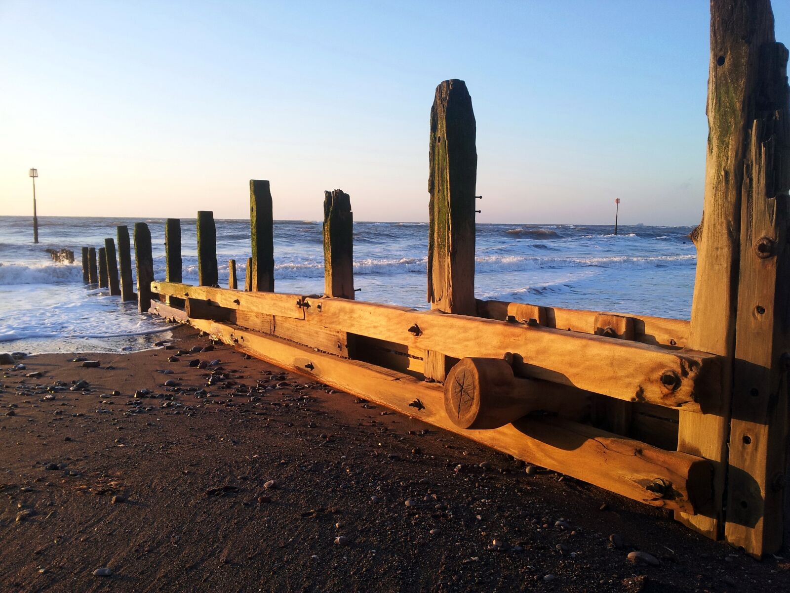 Samsung Galaxy S2 sample photo. Beach, teignmouth, devon photography