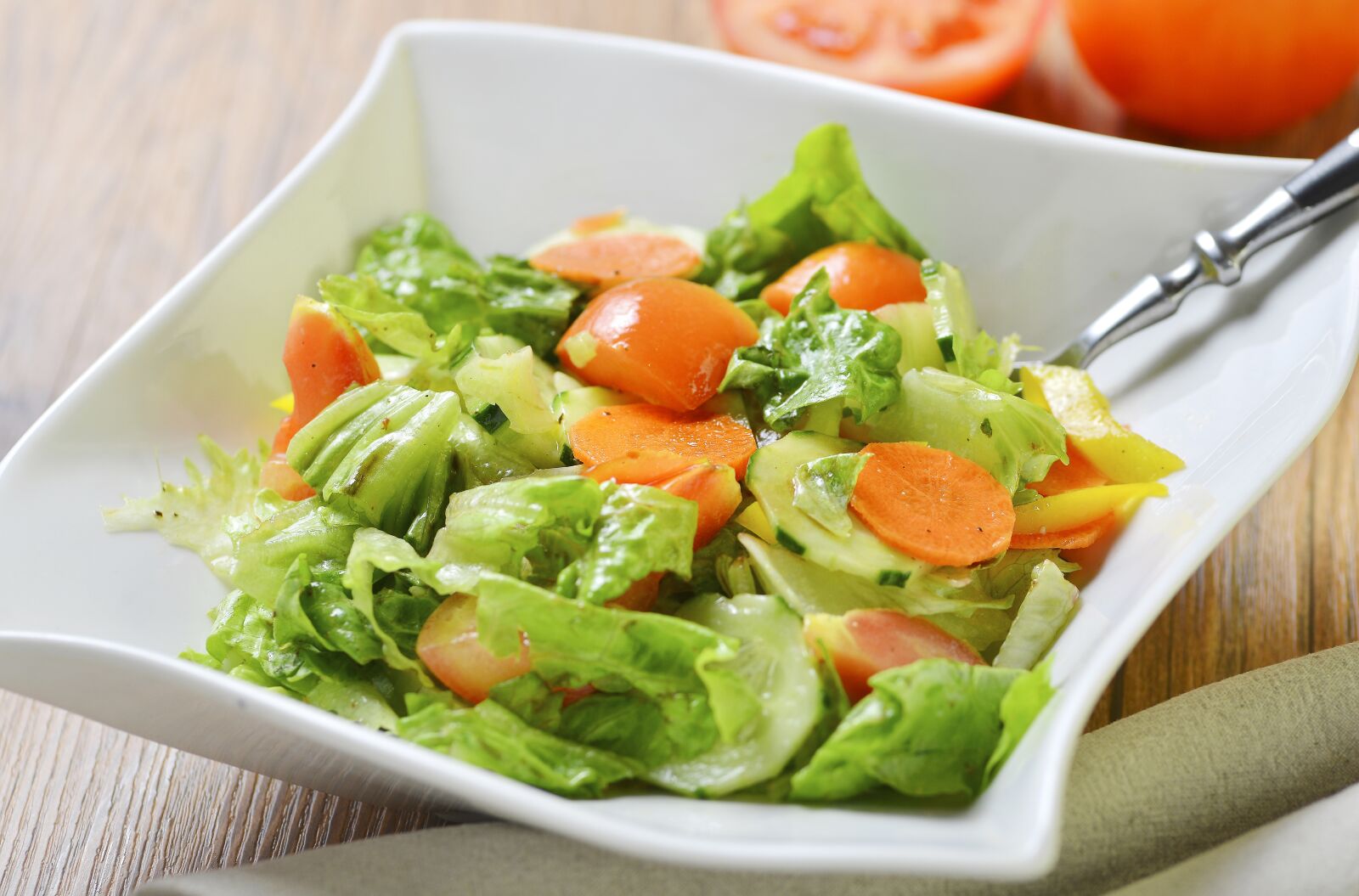 Nikon D600 sample photo. Food photography, vegetable salad photography