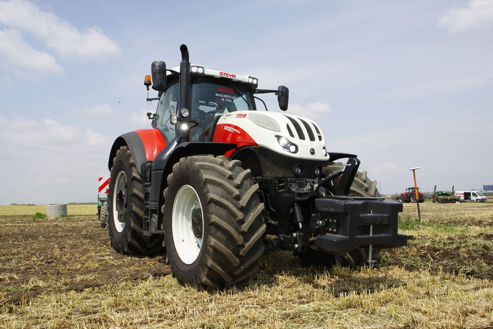 Canon EOS 50D sample photo. Tractor, agriculture, steyr 6300 photography