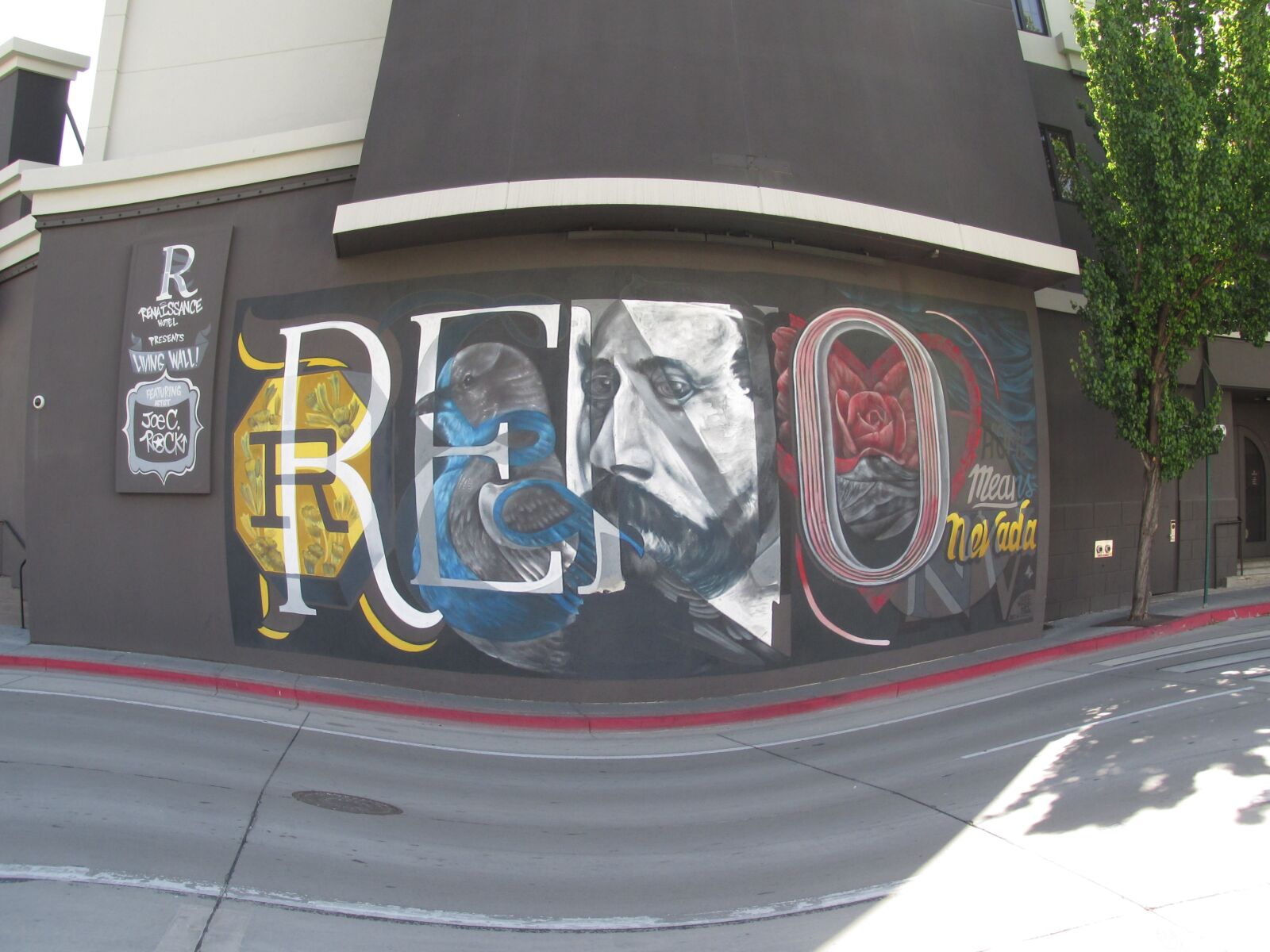 Canon PowerShot SX160 IS sample photo. Reno, art, downtown photography