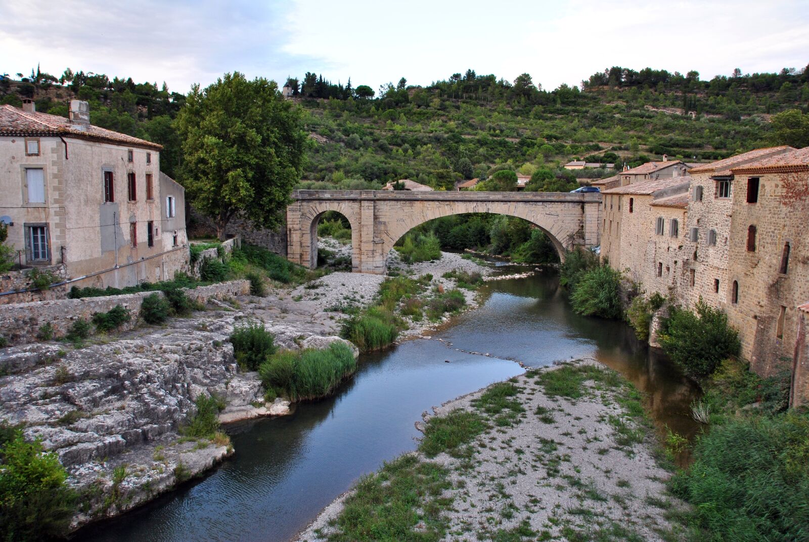 Nikon D3000 sample photo. Bridge, river, people photography