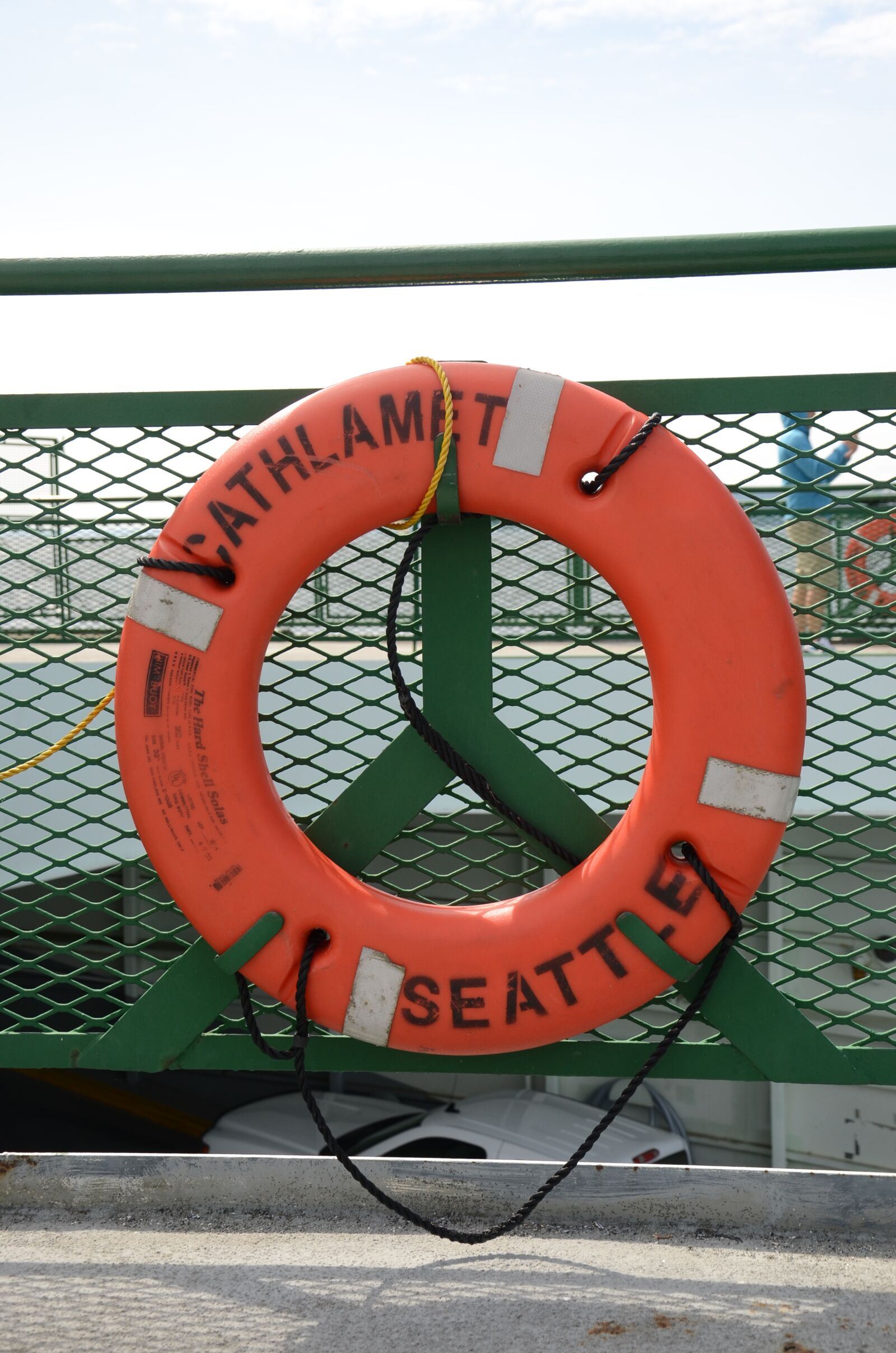 Nikon D7000 sample photo. Life ring, buoy, orange photography