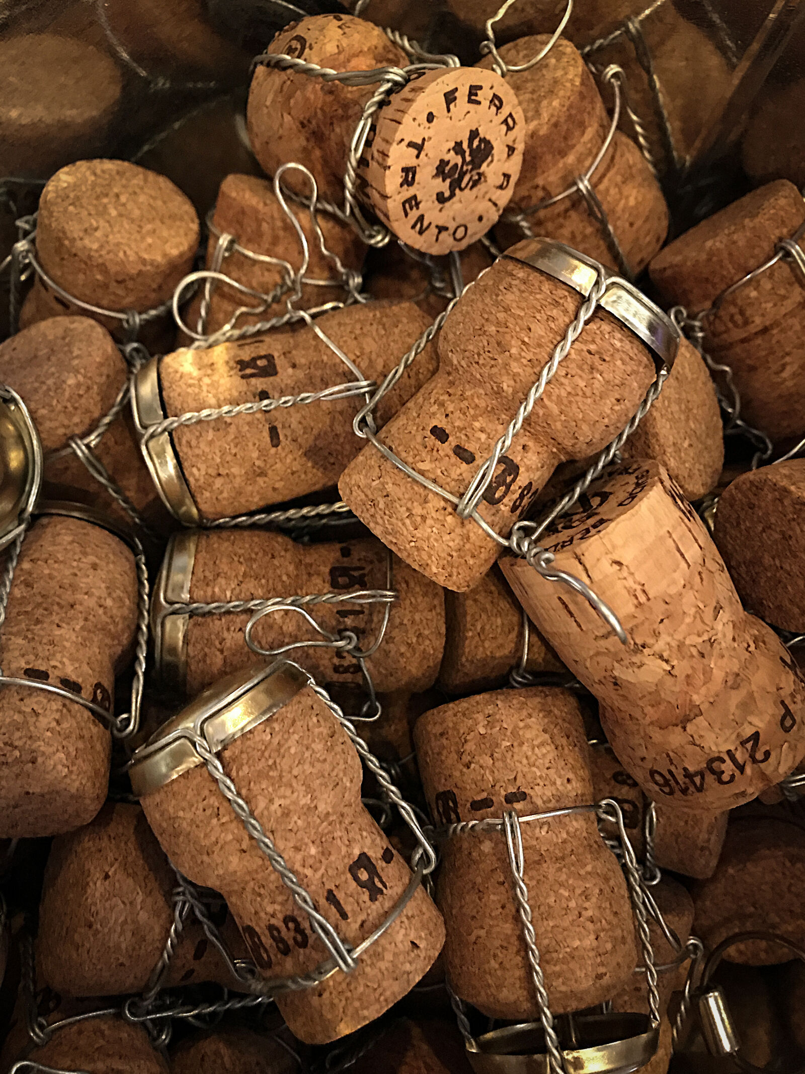 Apple iPhone 7 Plus sample photo. Corks, texture photography