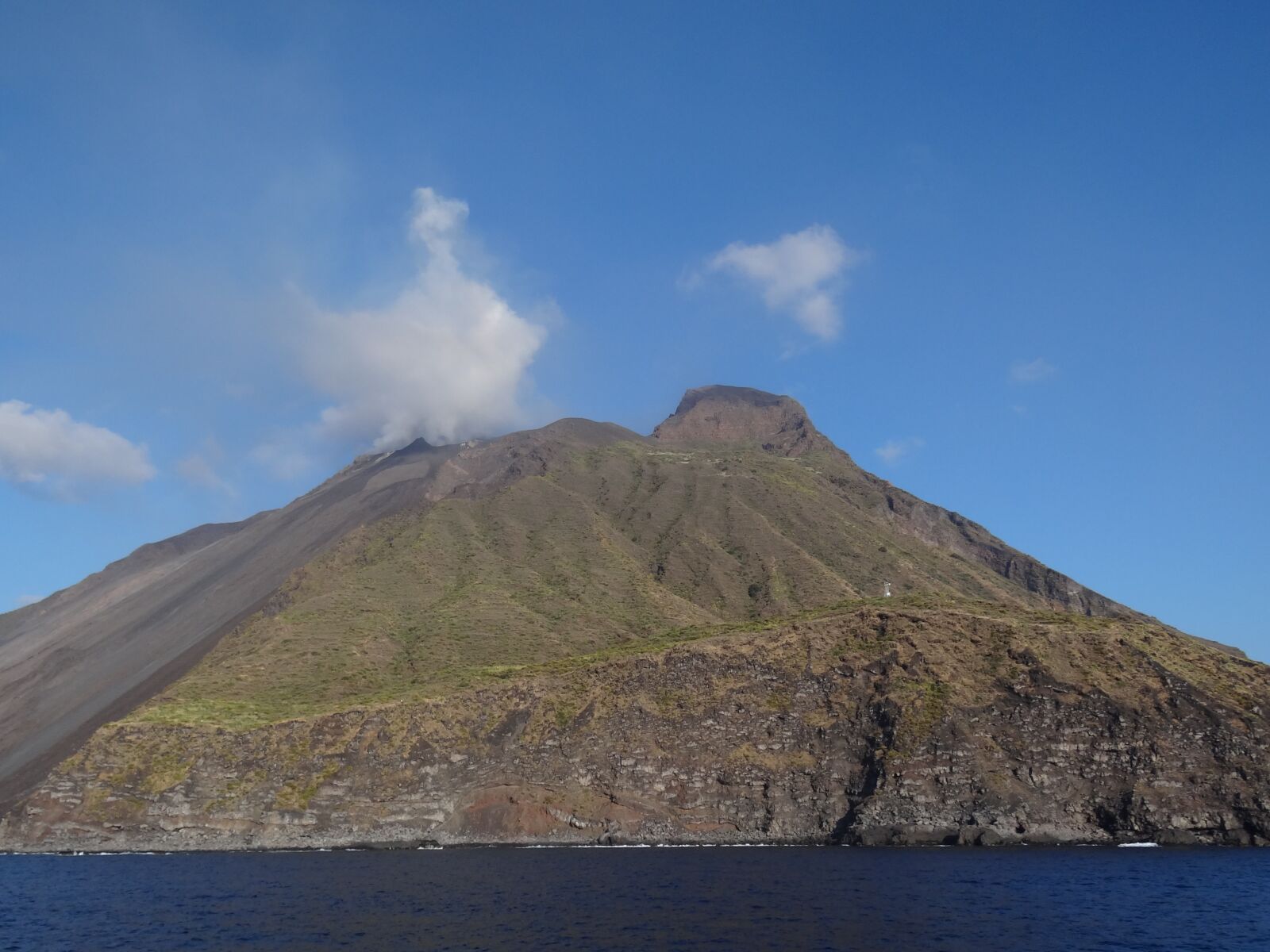 Sony Cyber-shot DSC-HX100V sample photo. Stromboli, aeolian, lipari photography