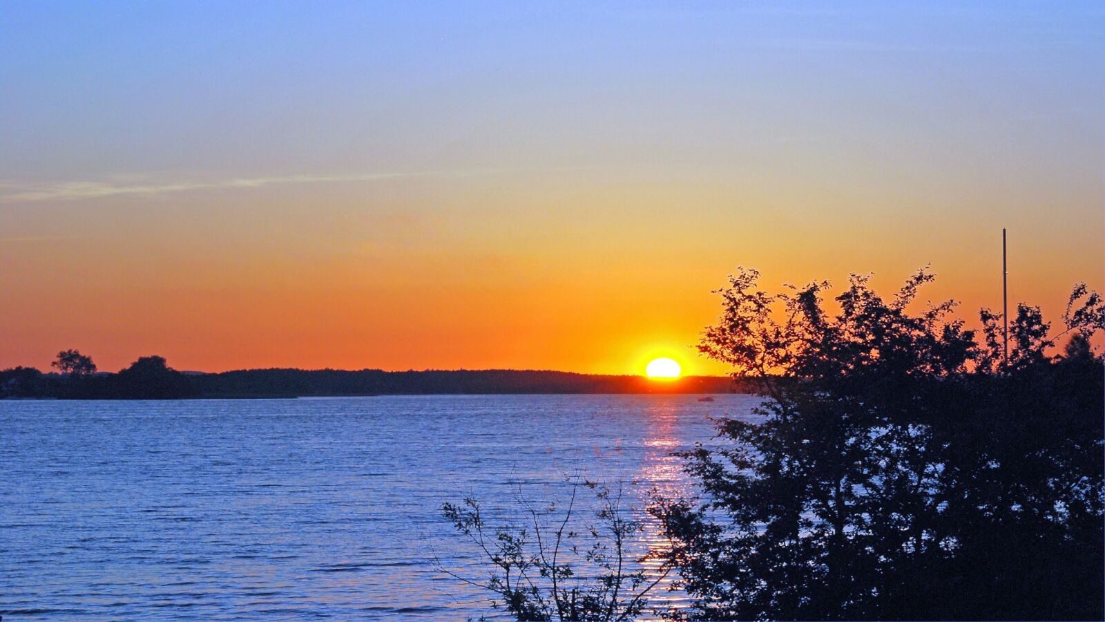 Nikon D80 sample photo. Sunset, dawn, waters photography