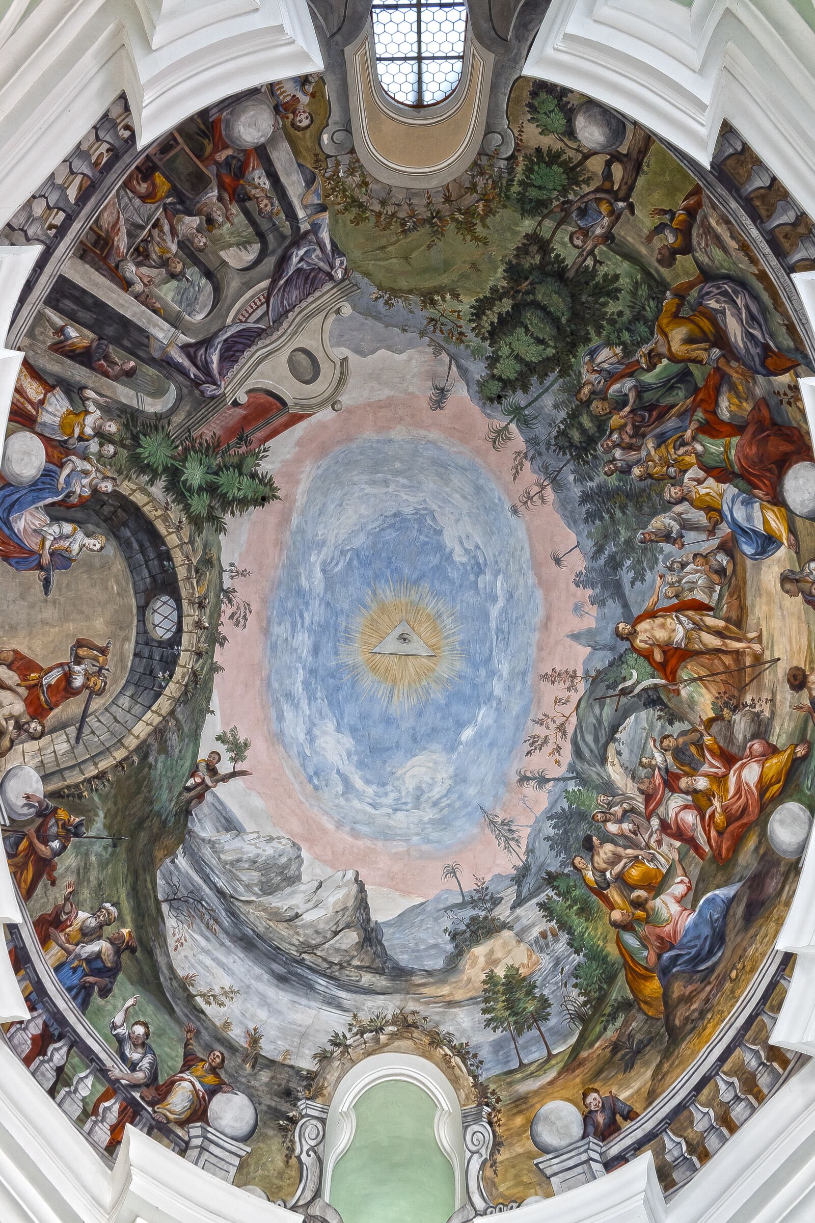 Canon EOS 1300D (EOS Rebel T6 / EOS Kiss X80) sample photo. Rococo, fresco, ceiling painting photography