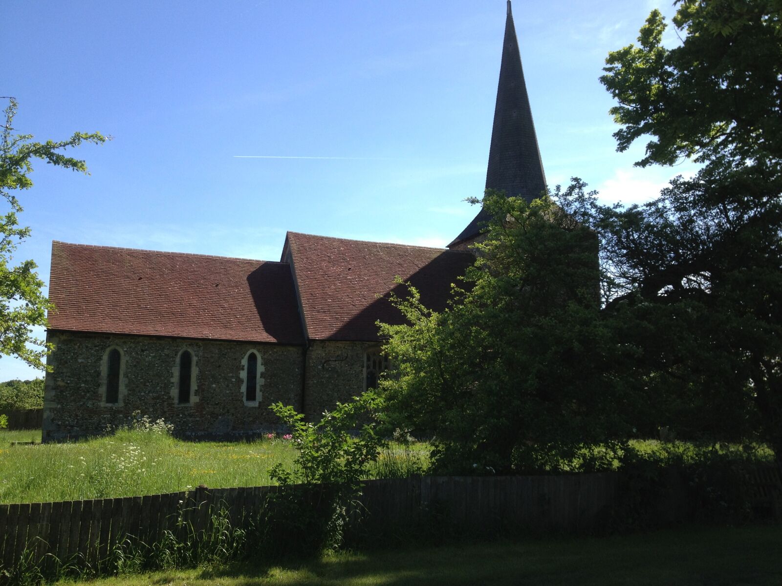 Apple iPhone 4S sample photo. Church, fairstead, spire photography